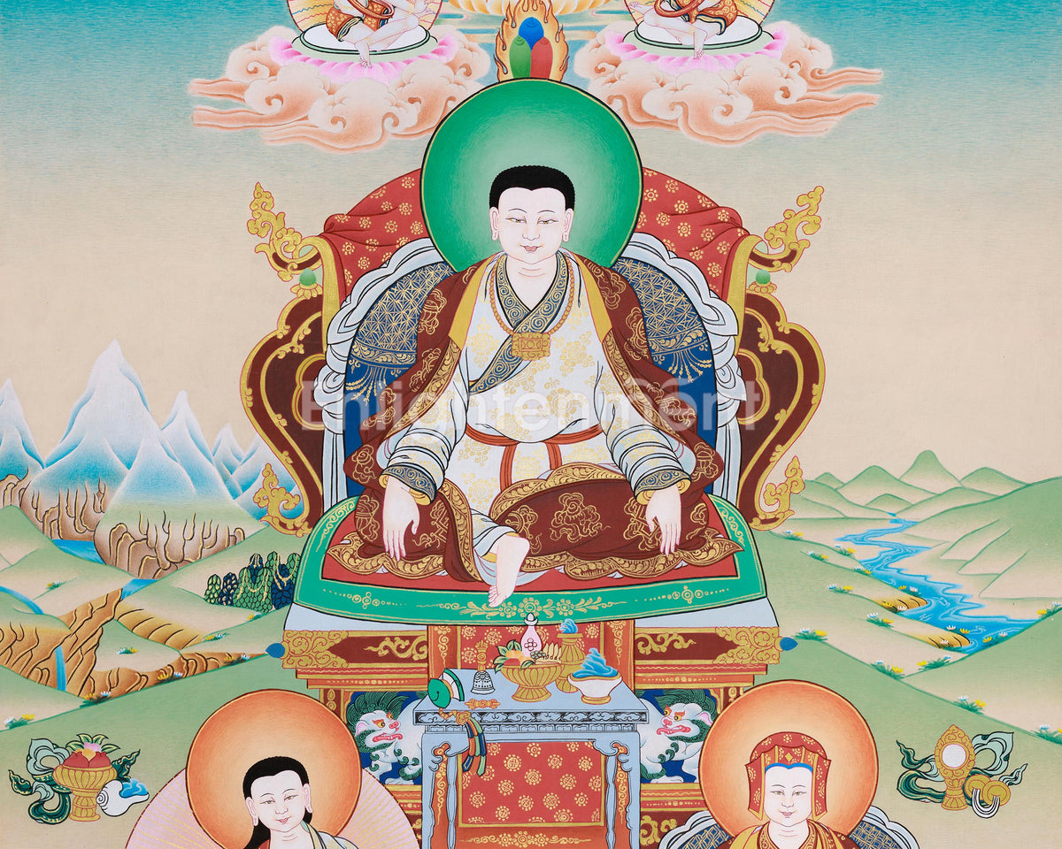 Marpa Buddhist Art | A Founding Master of The Kagyu Lineage | Tibetan Deity