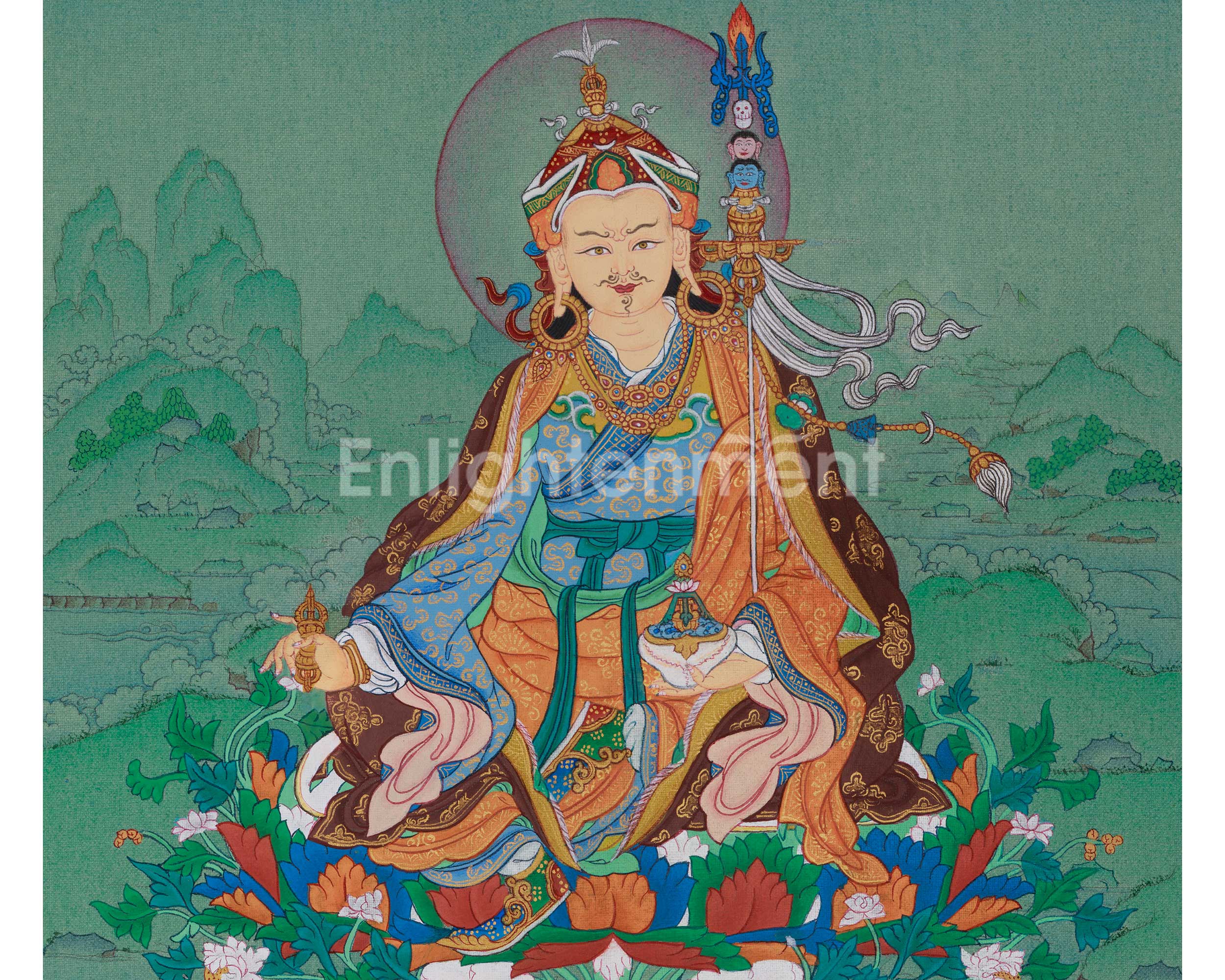 Precious Teacher Guru Rinpoche | Symbolized Wisdom and Enlightened Guidance
