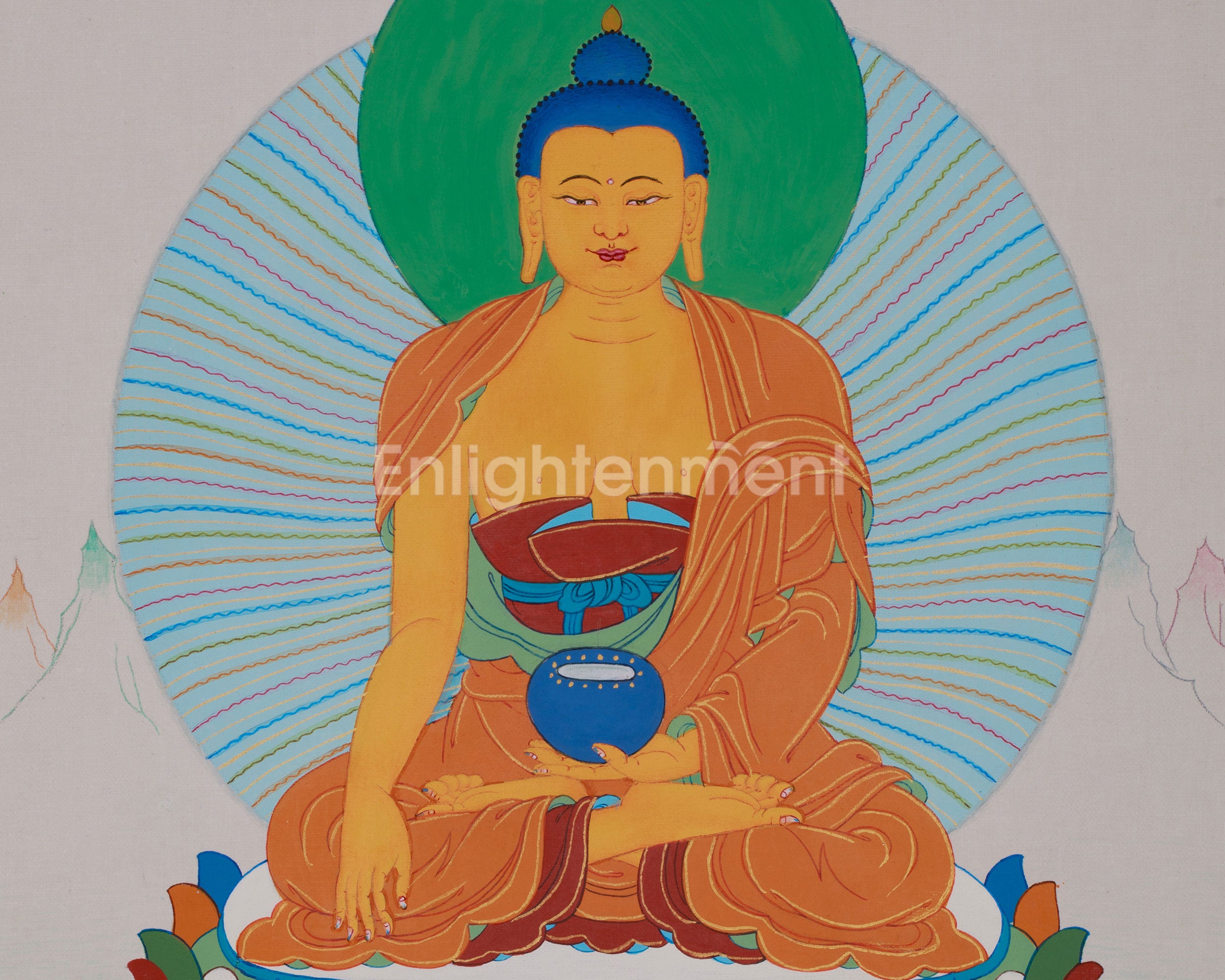 Founder of Buddhism, Gautama Buddha | Sacred Buddha Painting