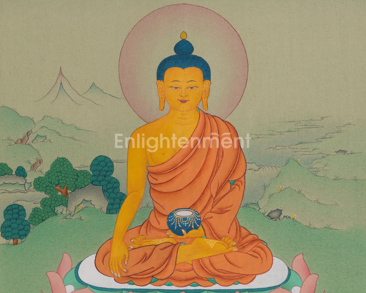 Shakyamuni Meditation Art | Historical Founder of Buddhism