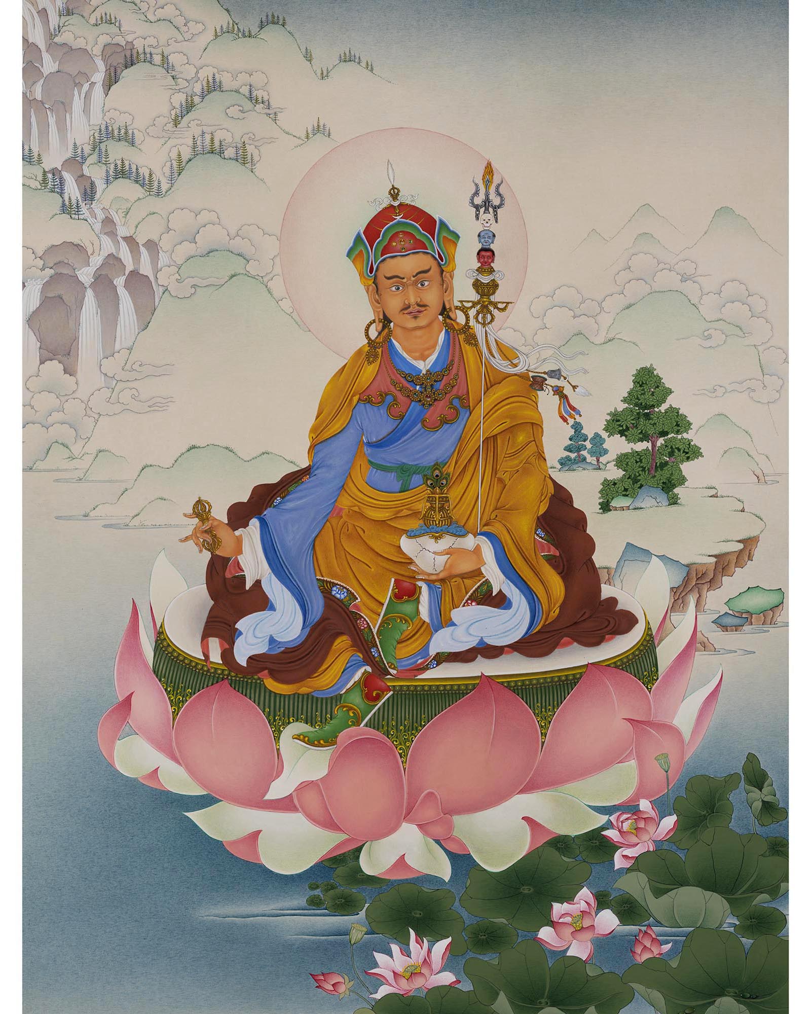 Guru Rinpoche (Padmasambhava) Thangka | Himalayan Art