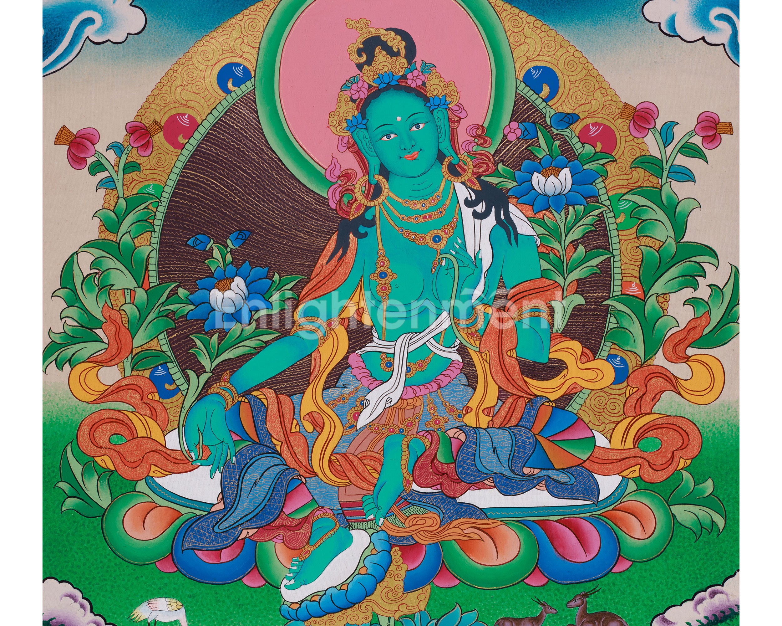 Traditional Shyamatara | Divine Protector of Compassion & Swift Action