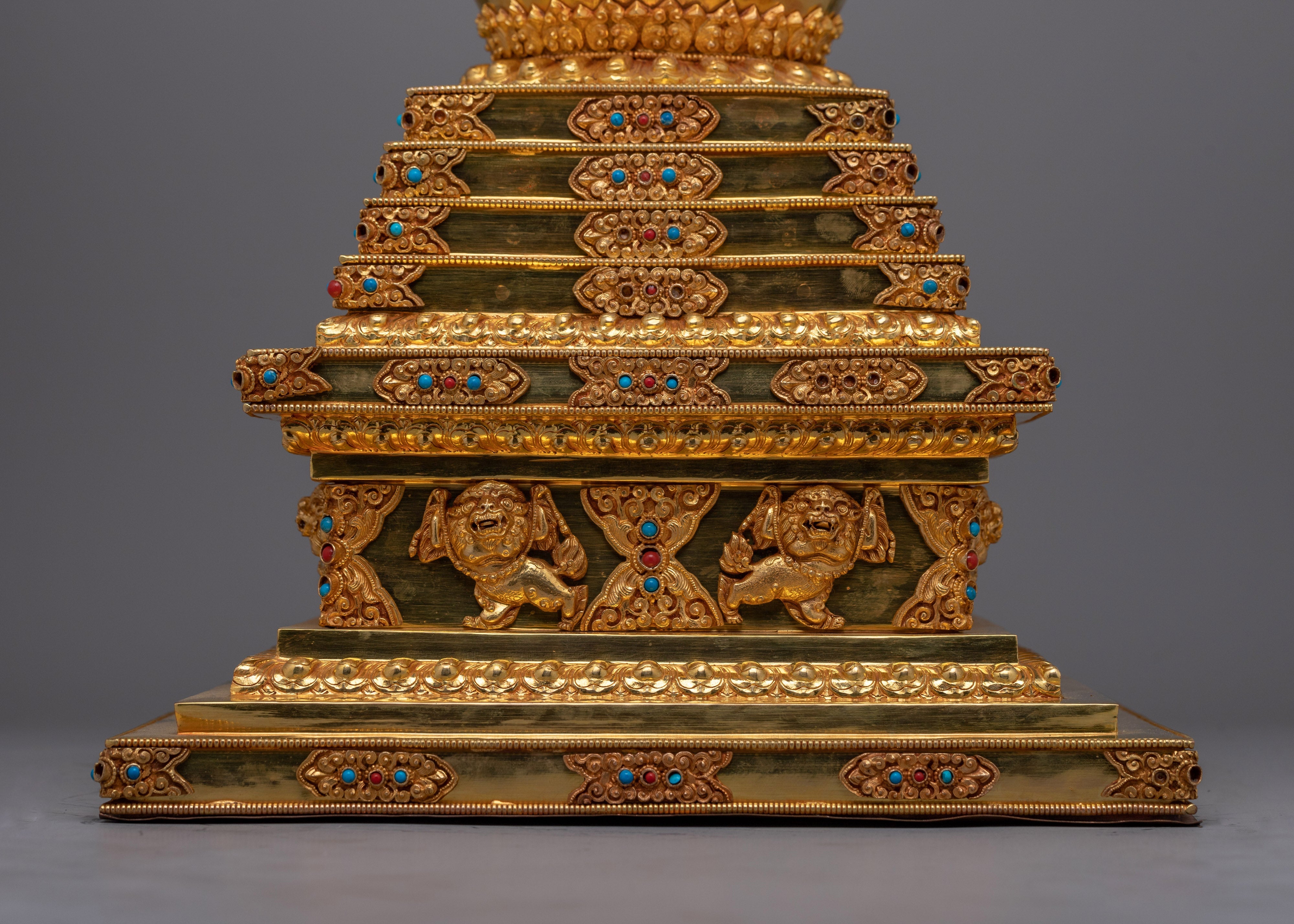 Buddhist Sacred Temple Stupa To Enhance Your Sacred Spaces | Meditation & Yoga Decor