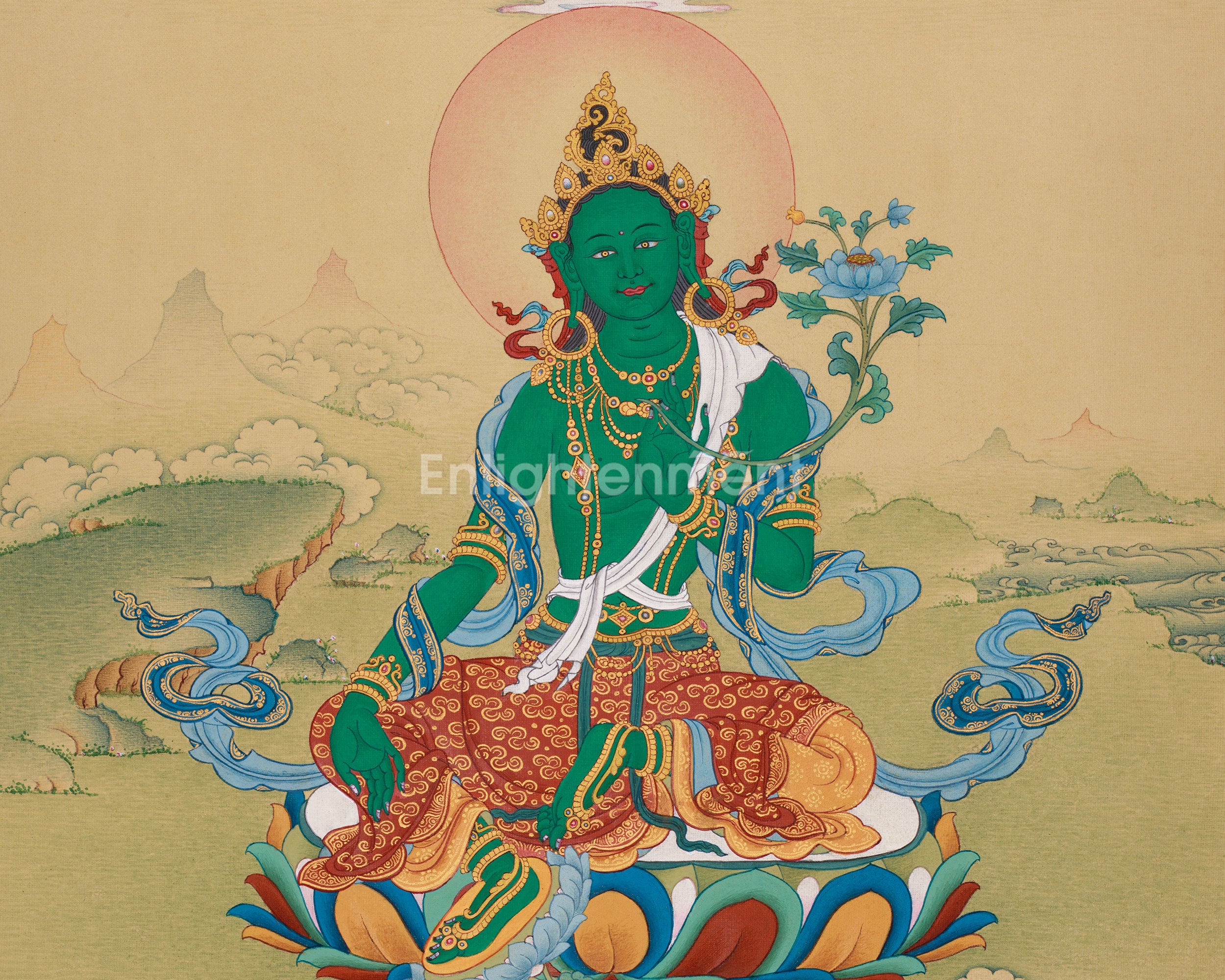 Anika Goddess Tara with Amitabha Buddha | The Swift Liberator