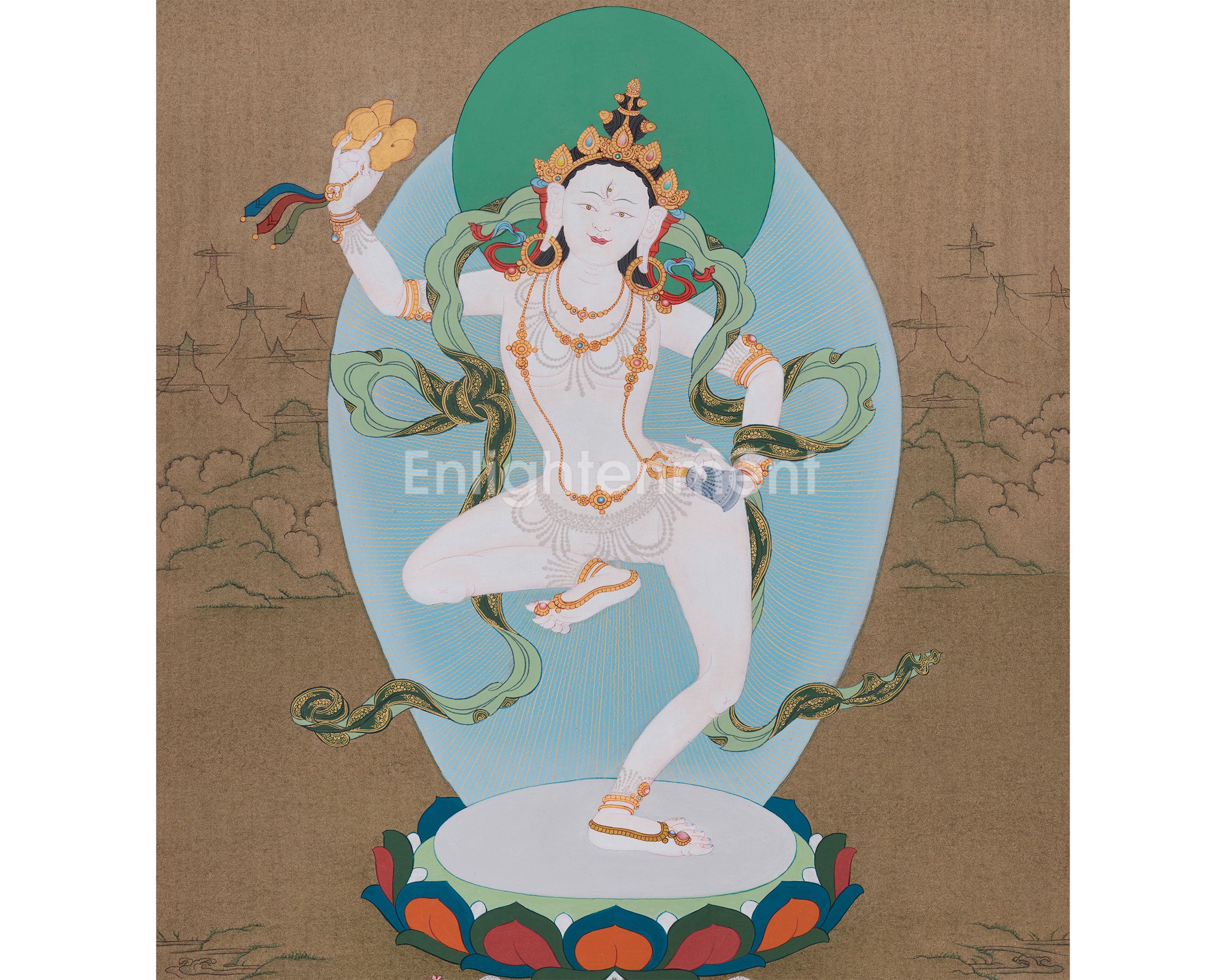 Machig Labdron Painting | Wisdom and Compassion of the Tibetan Yogini