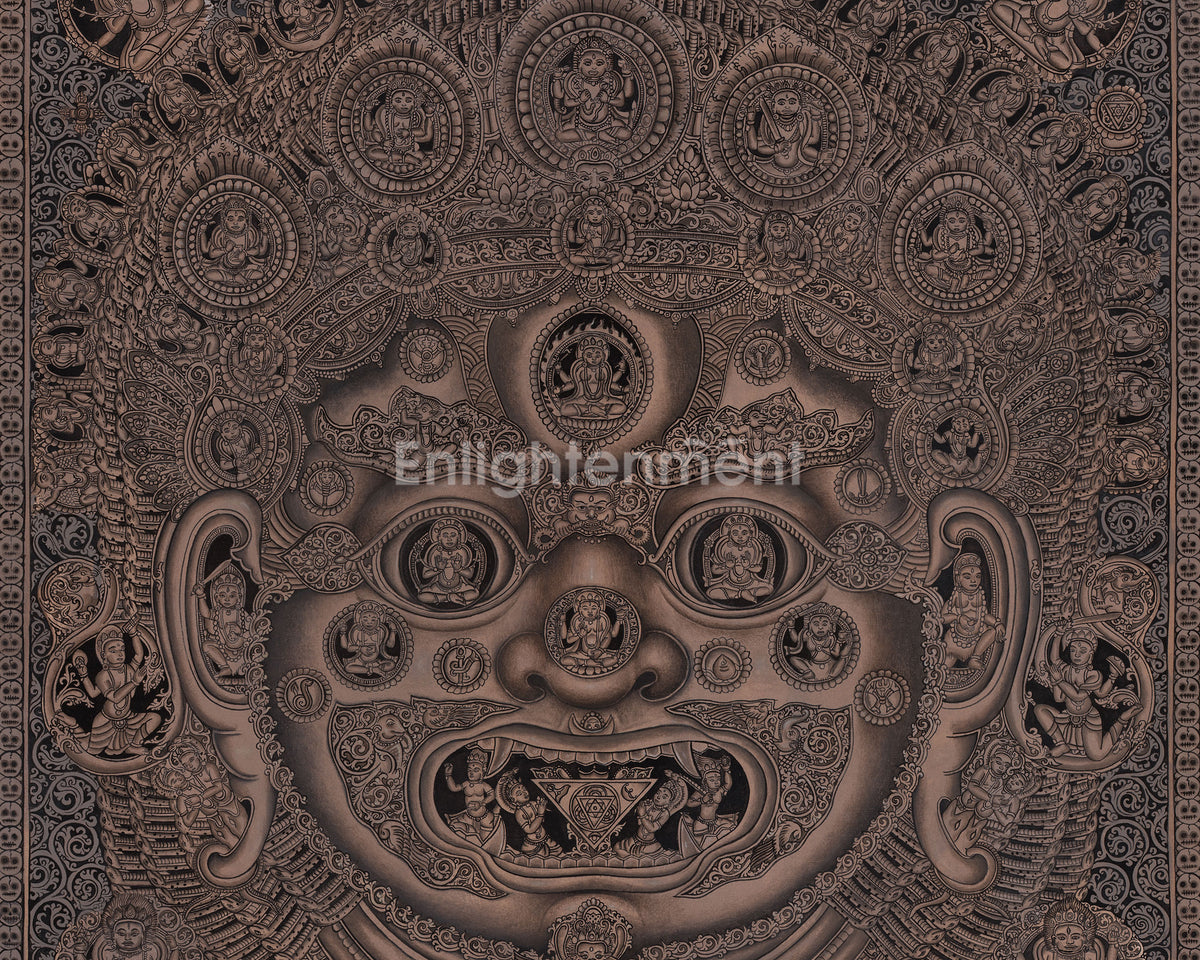 Bhairav Thangka | The Fierce Manifestation of Shiva