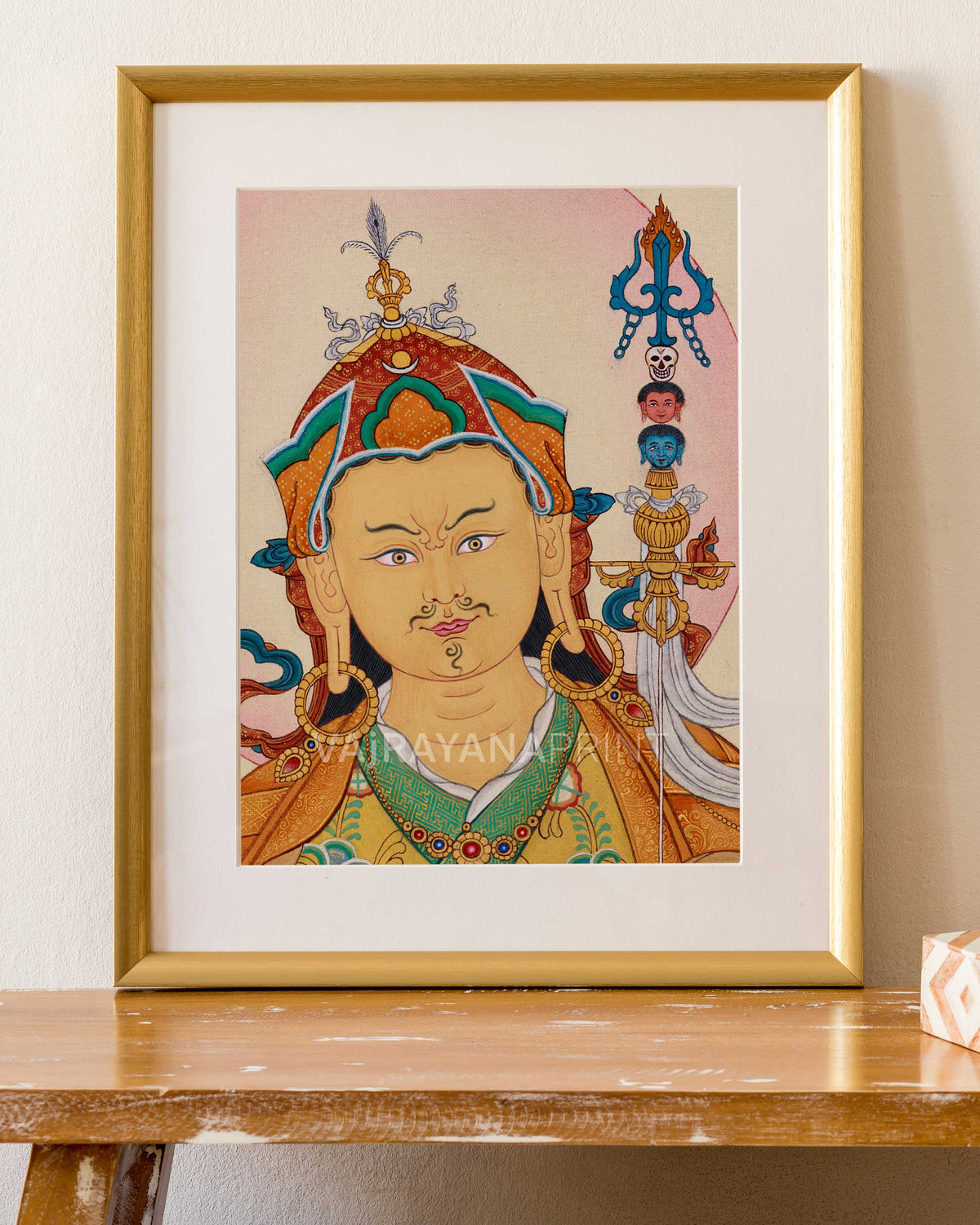 Divine Guru Rinpoche | Visual Representation of Spiritual Vajrayana Art