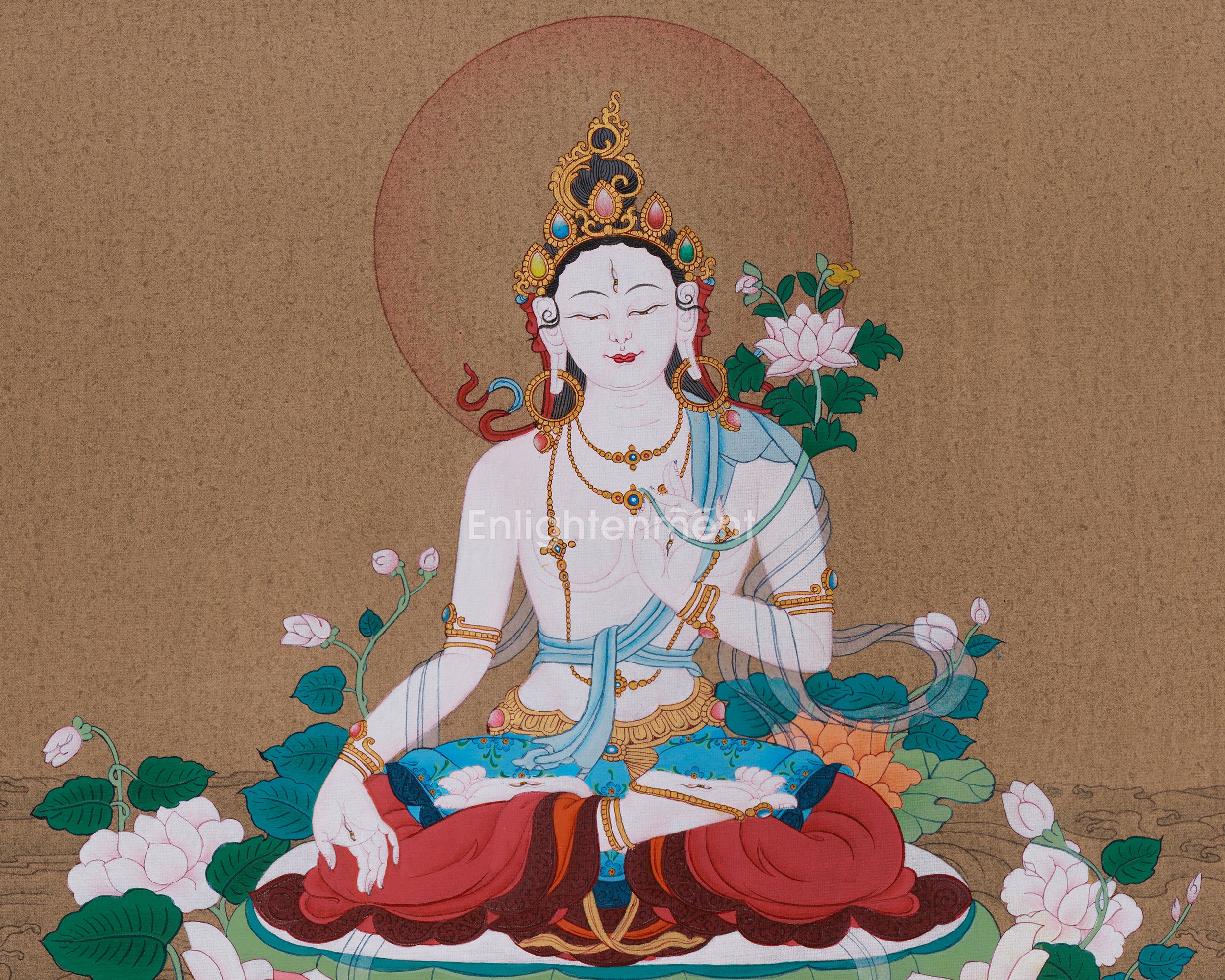 Divine Blessings of Healing Goddess White Tara | A Guardian of Health and Serenity