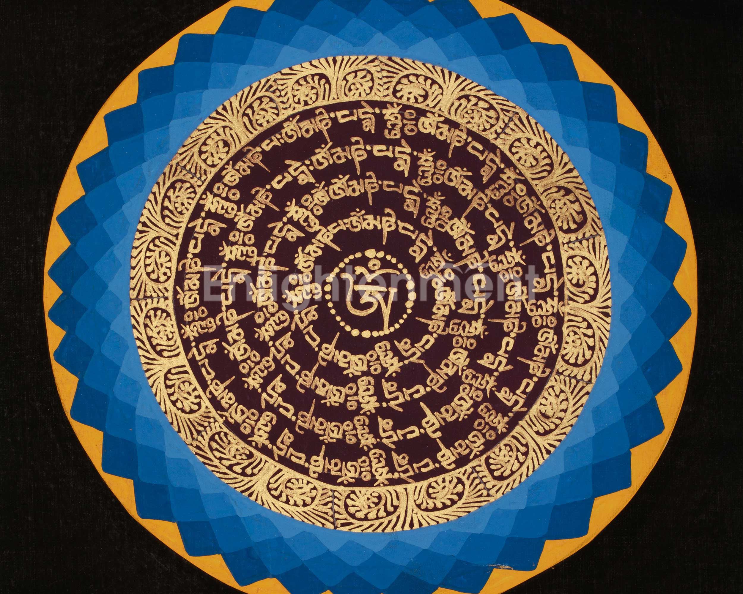 Himalayan Art of Mantra Mandala | Reflecting Concentration, Blessings, and Devotional Practice