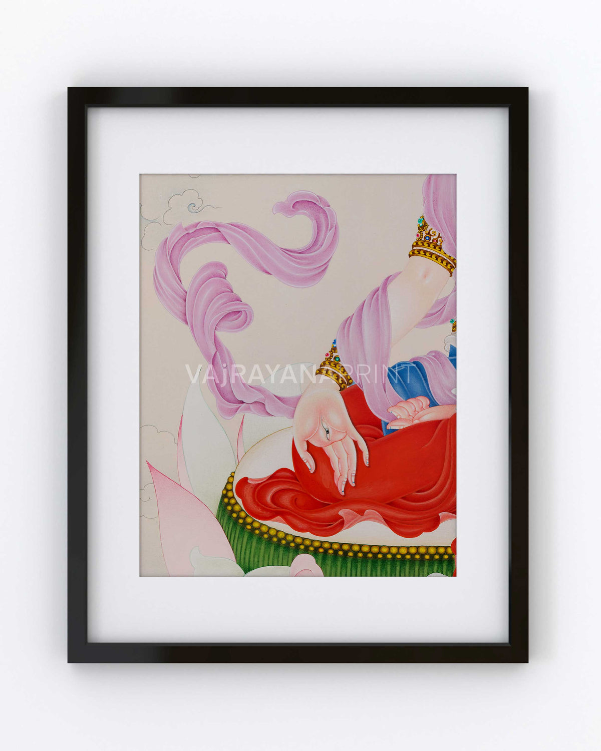 The Varada Mudra of White Tara | Healing Deity | Vajrayana Art