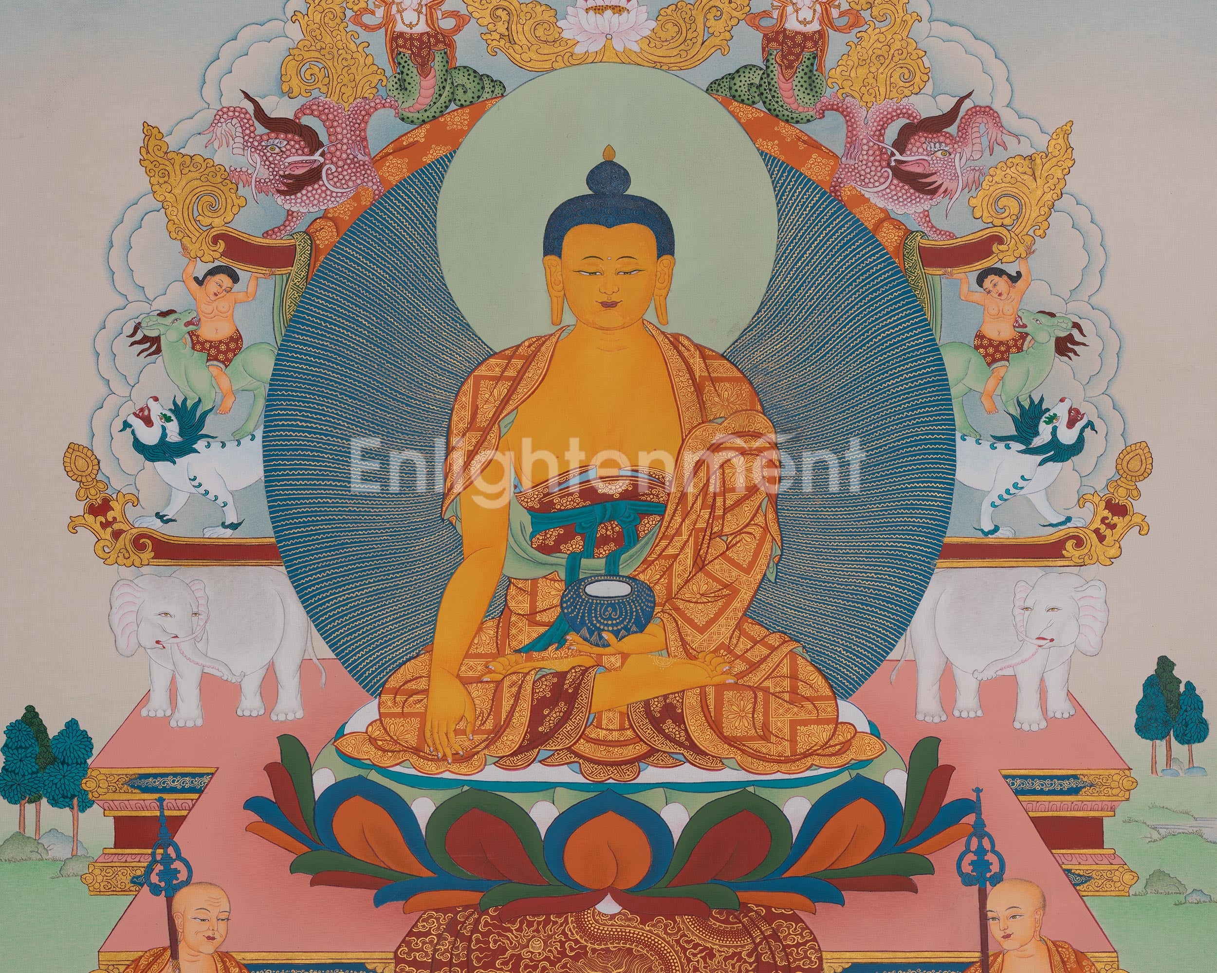 Shakyamuni Buddha Tibetan Art | Symbol of Enlightenment and Inner Wisdom