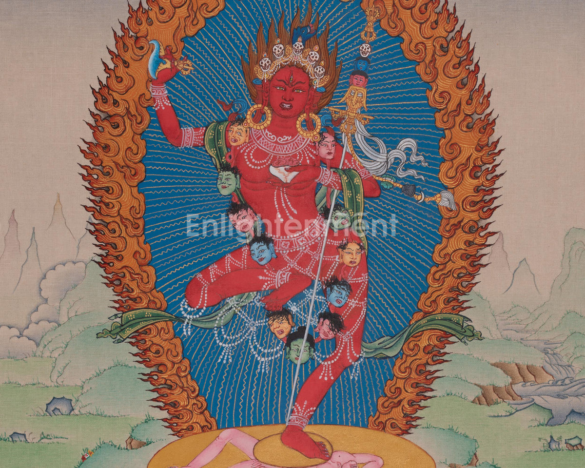 Vajravarahi Himalayan Art | Represents Supreme Enlightened Wisdom