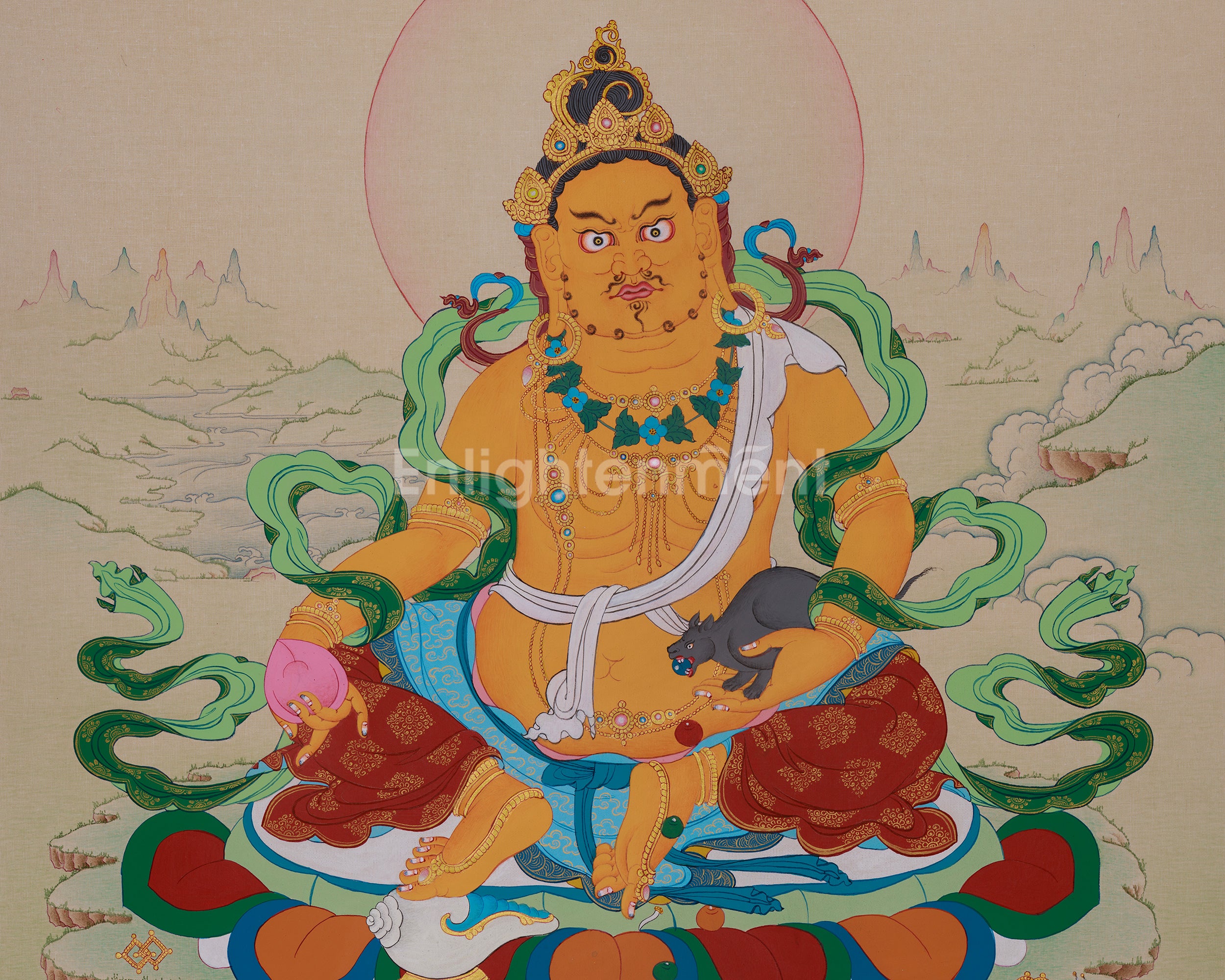 Jambhala, The God of Wealth | Prosperity, Abundance, and Spiritual Blessings
