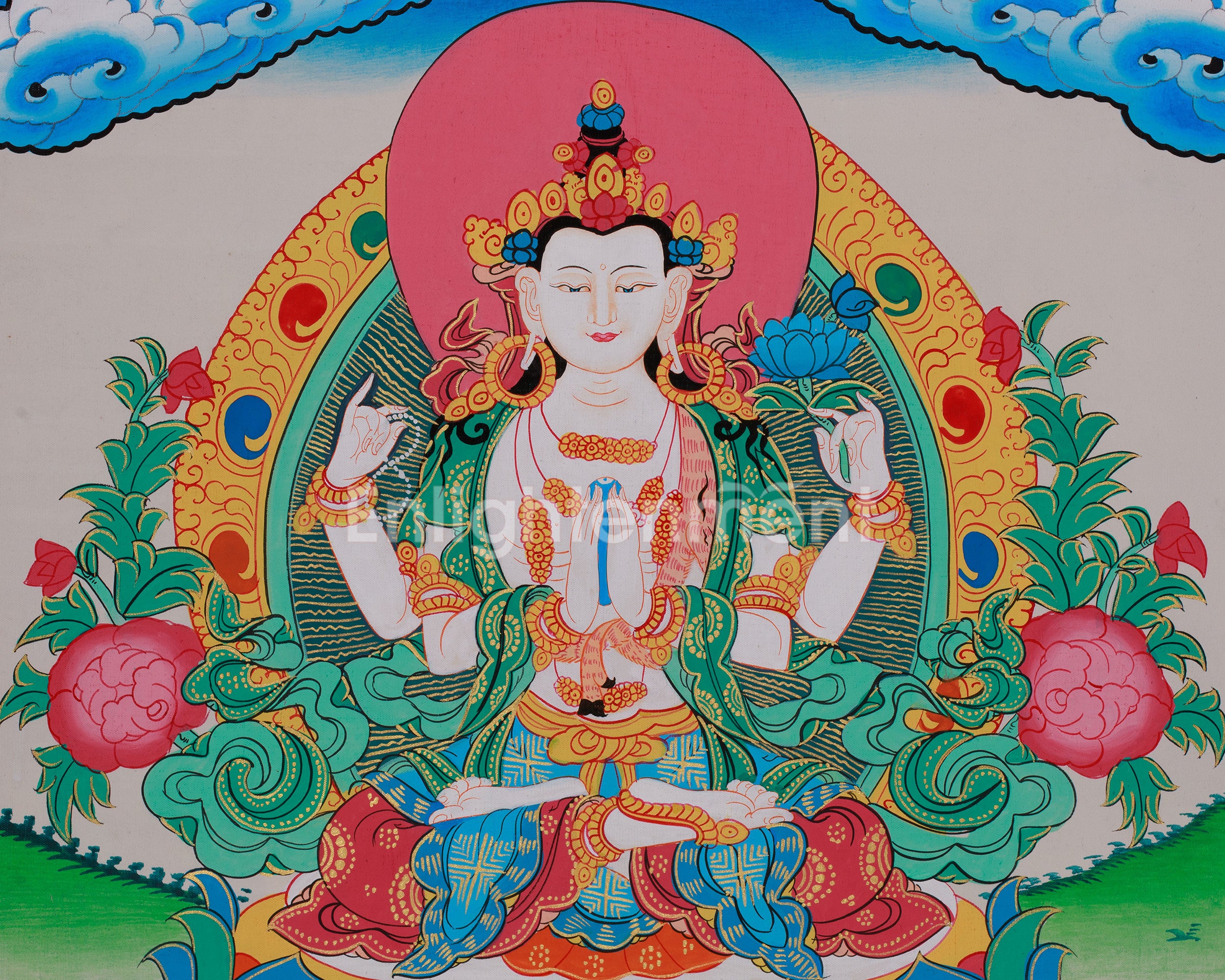 Chenrezig, The Buddha Of Compassion | Art for Meditation & Mindful Living