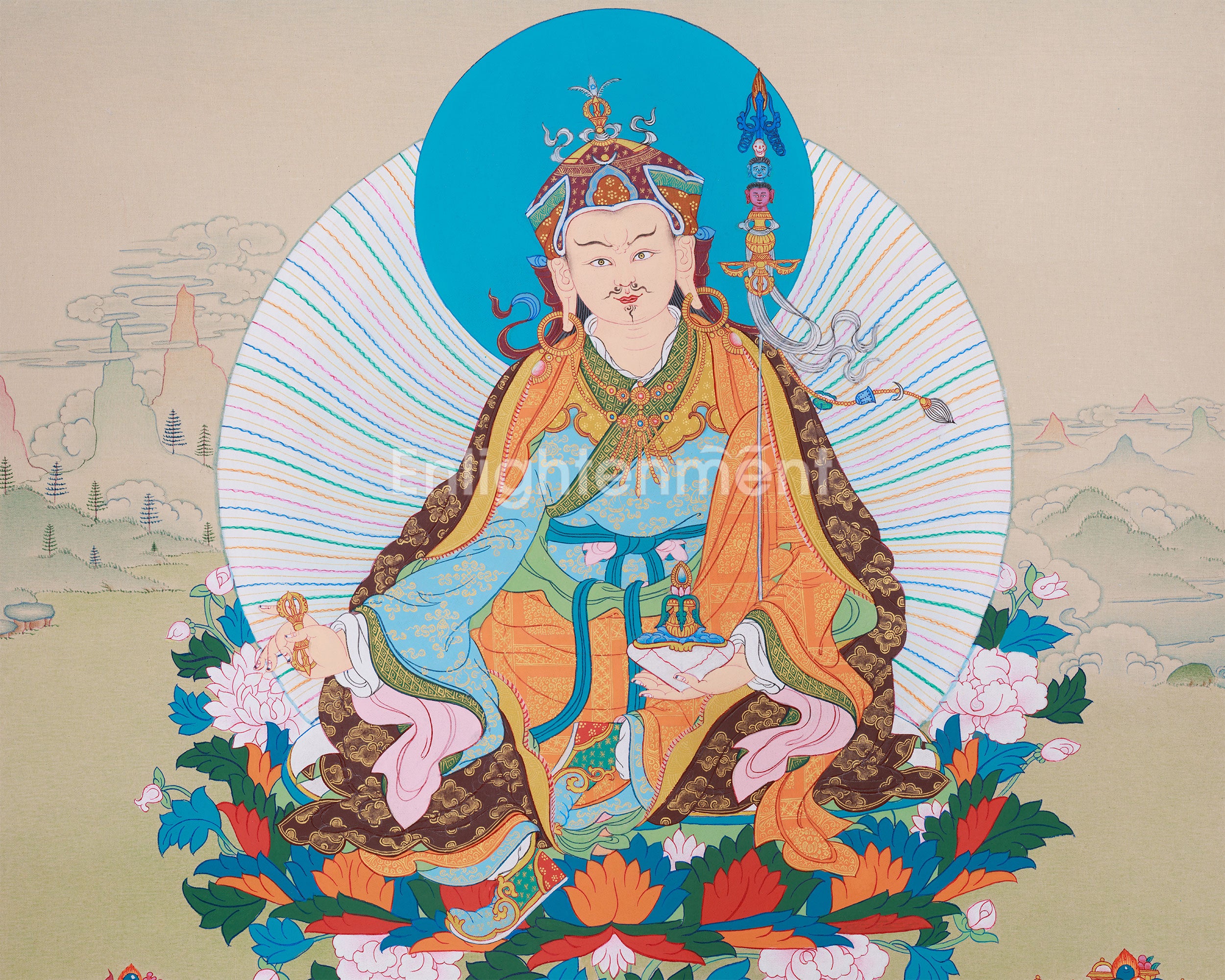 Vajrayana Master Guru Rinpoche | The Spiritual Protector and Tantric Guru
