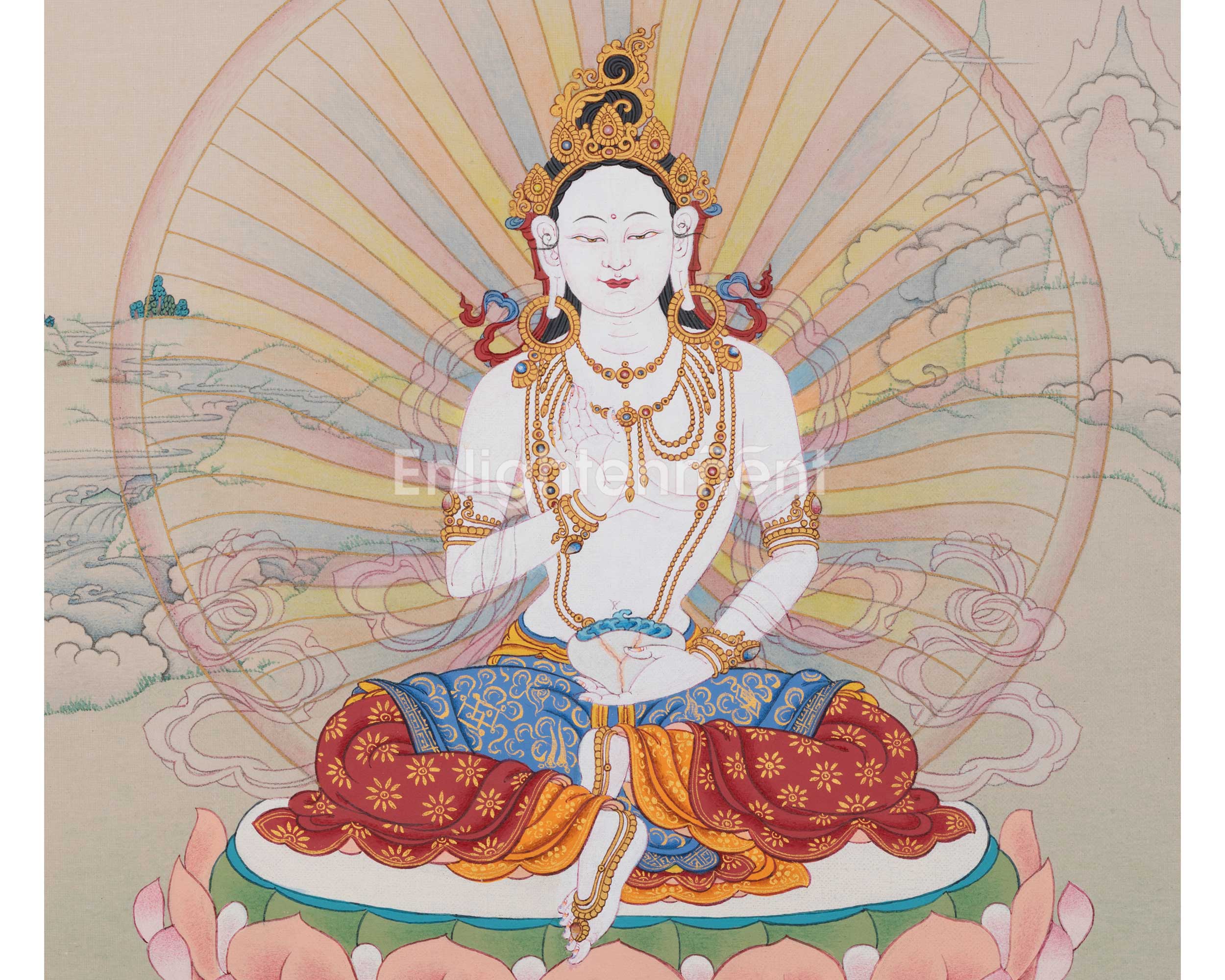 Yeshe Tsyogel Dakini Thangka Art