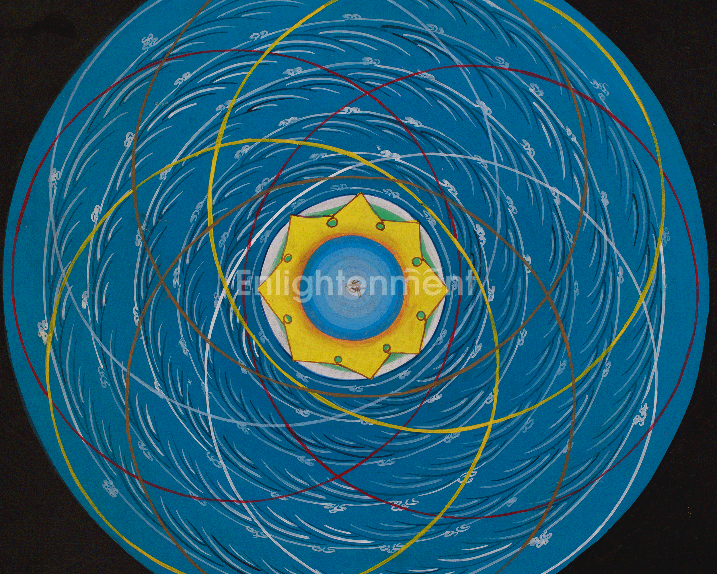 Divine Mantra Mandala | A Symbol of Spiritual Energy | The Path to Enlightenment