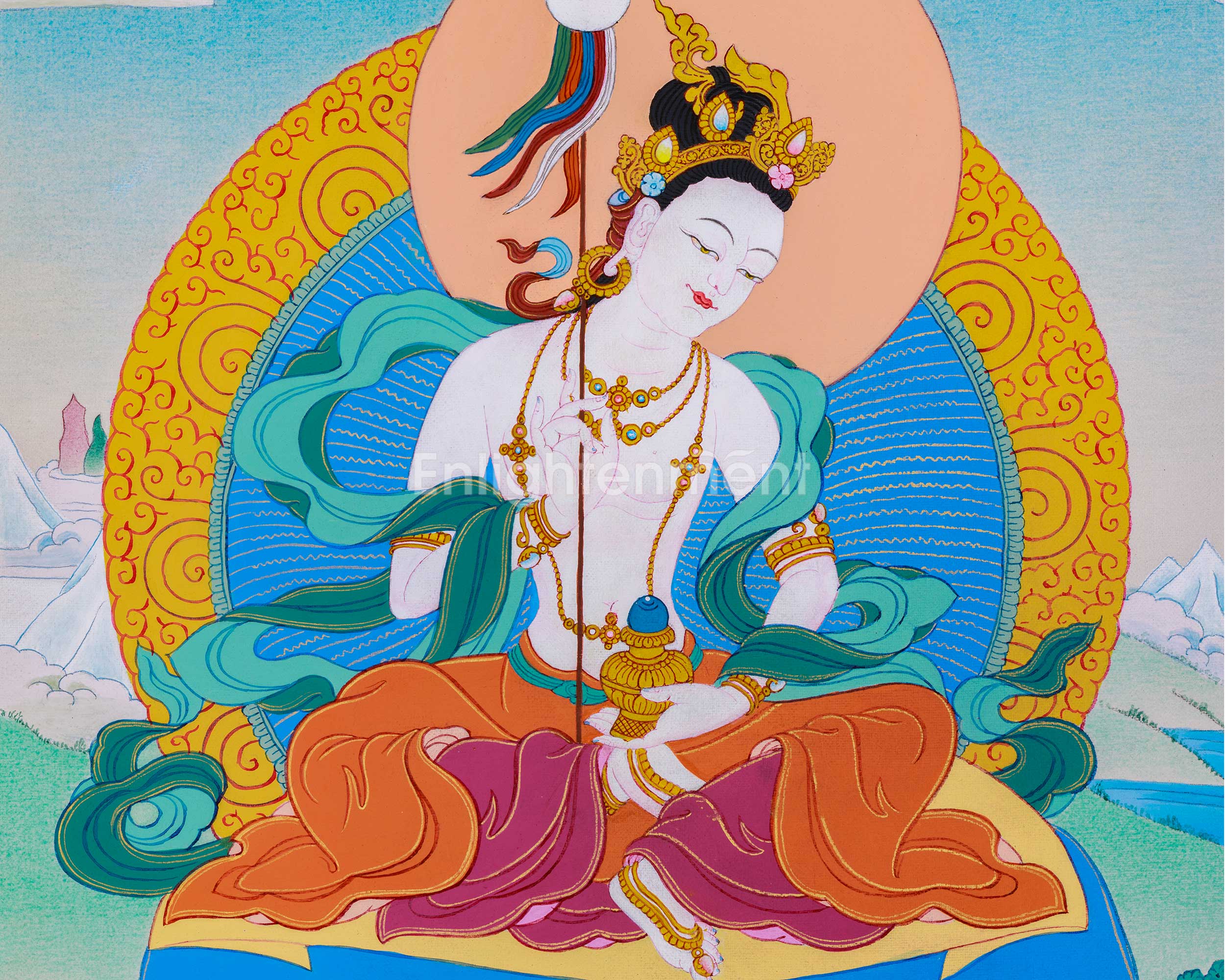 Mandarva, Small Jetsunma Thangka