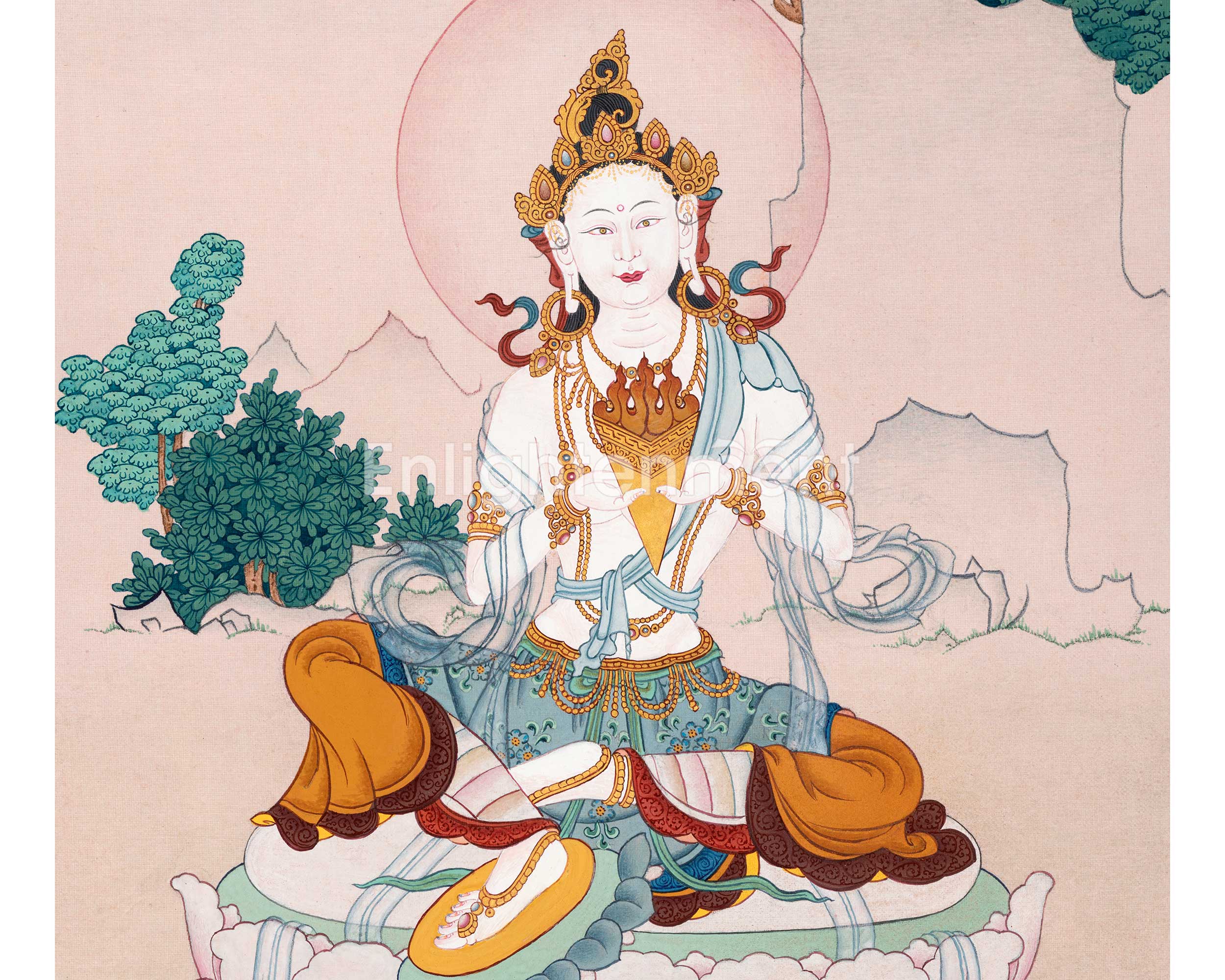 Dukha Dahana Tara | 21 Tara of Surya Gupta Thangka