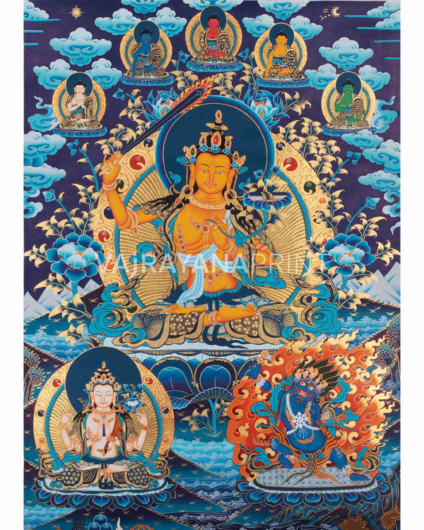 Manjushri Bodhisattva Print