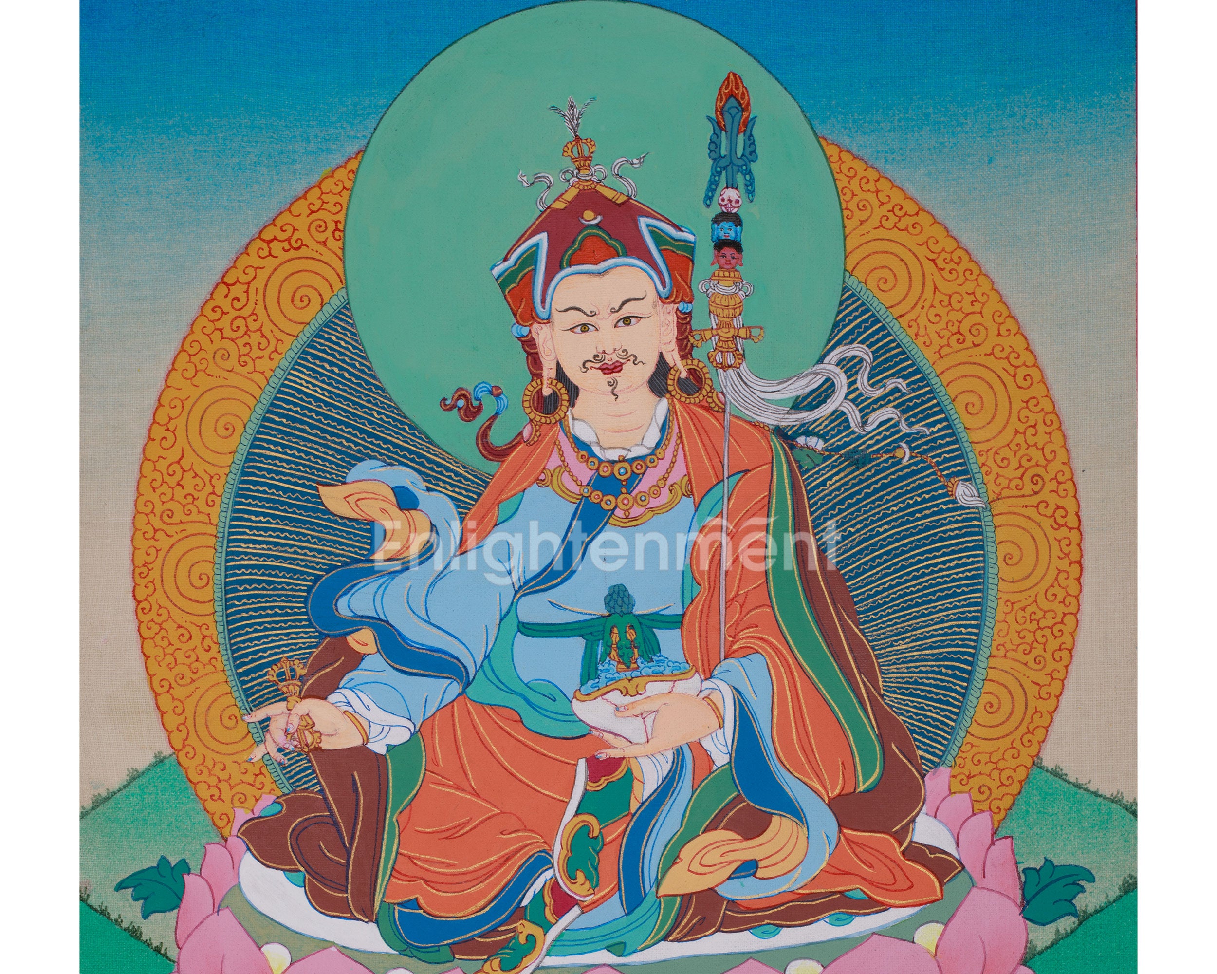 Guru Padmasambhava Artwork | Tantric Guru of Tibet