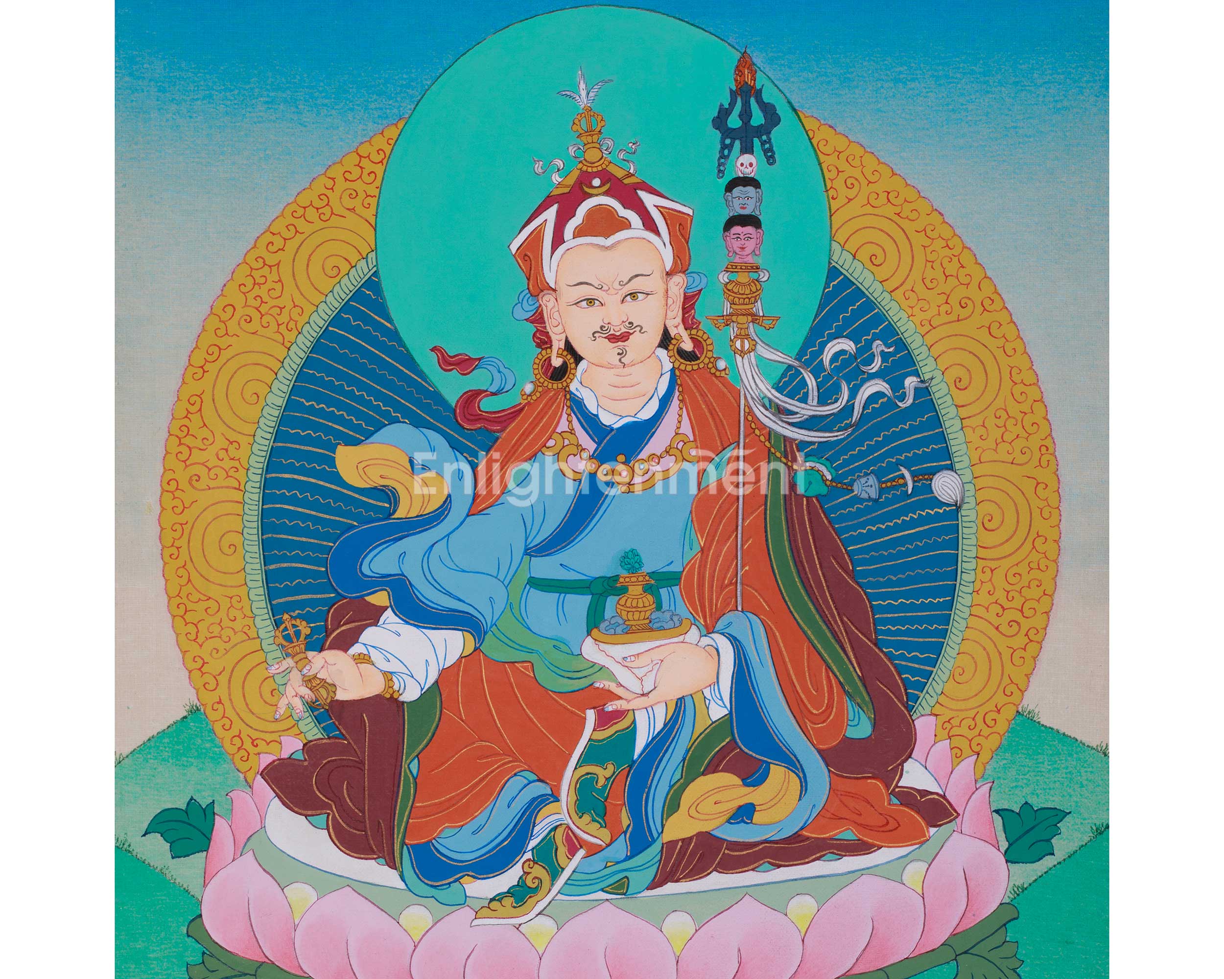 Tibetan Guru Padmasambhava | Lotus Born Master | Second Buddha