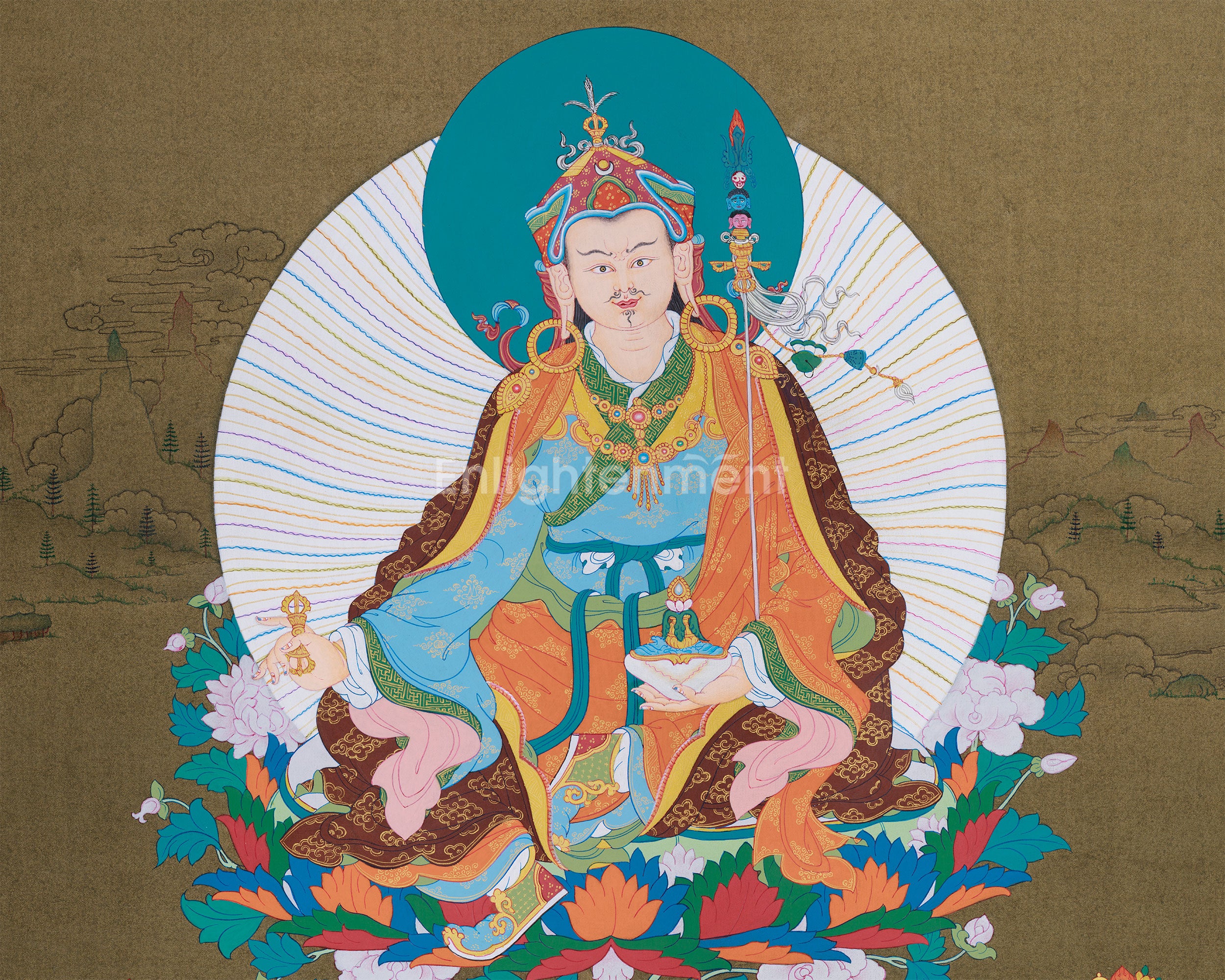 Guru Padmasambhava Arts | Protector of the Dharma and Spiritual Wisdom