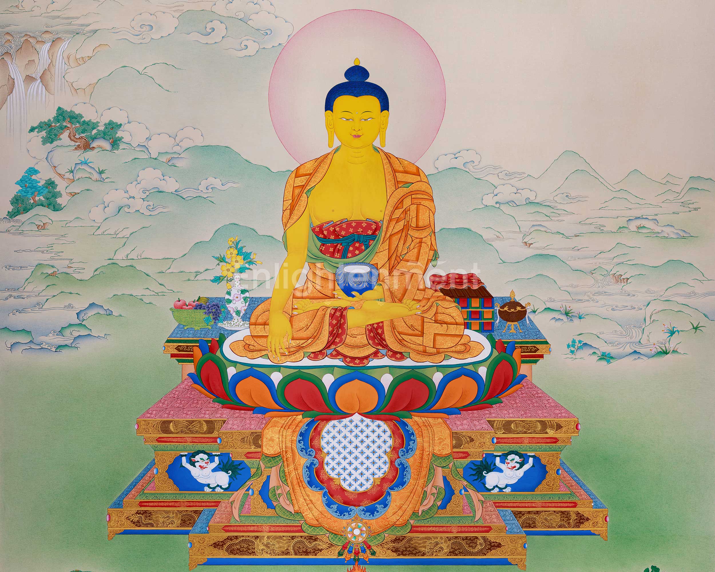 Extra Large Buddha Shakyamuni Thangka