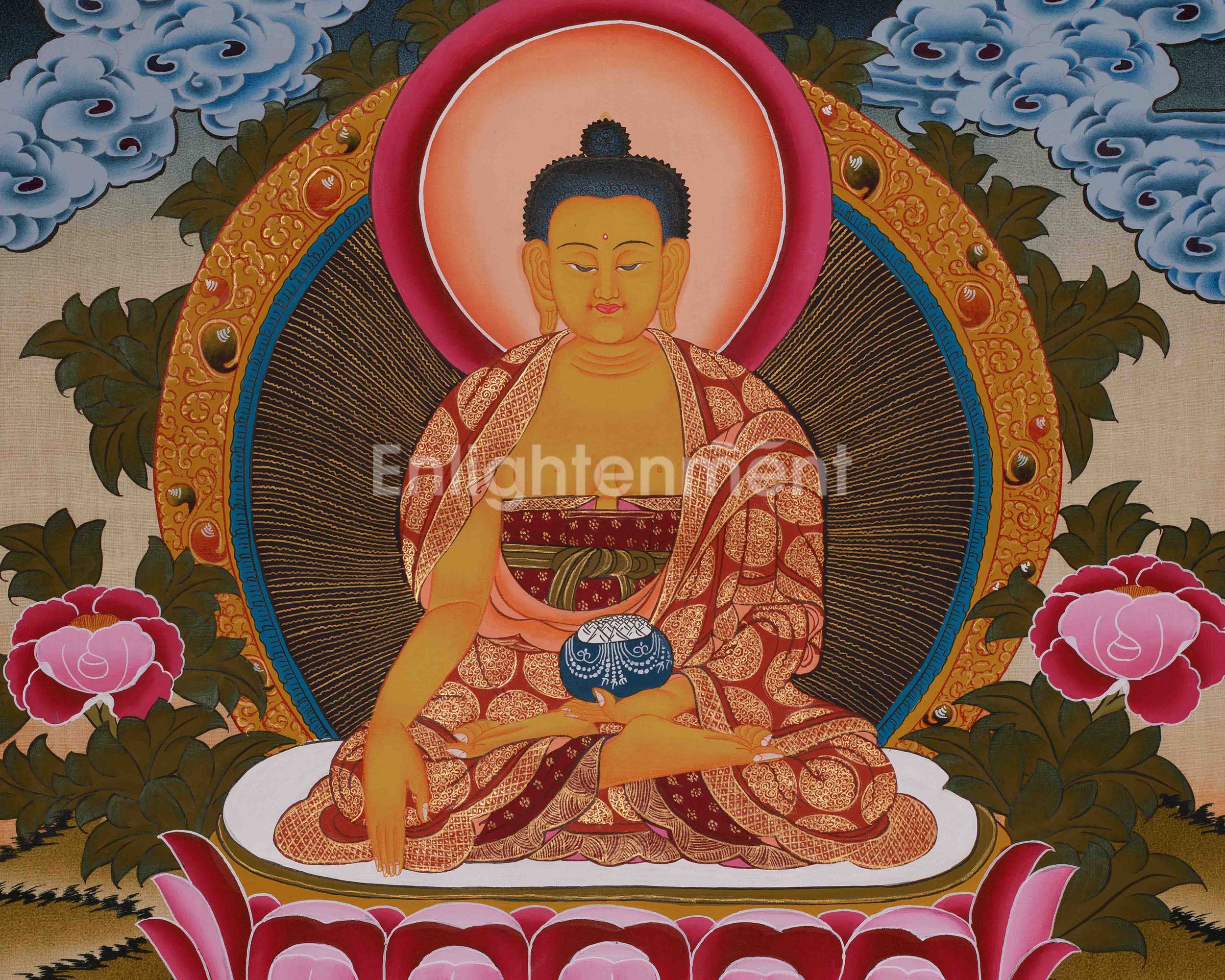 Sacred Shakyamuni Buddha Art | Historical Buddha | Buddha of Enlightenment