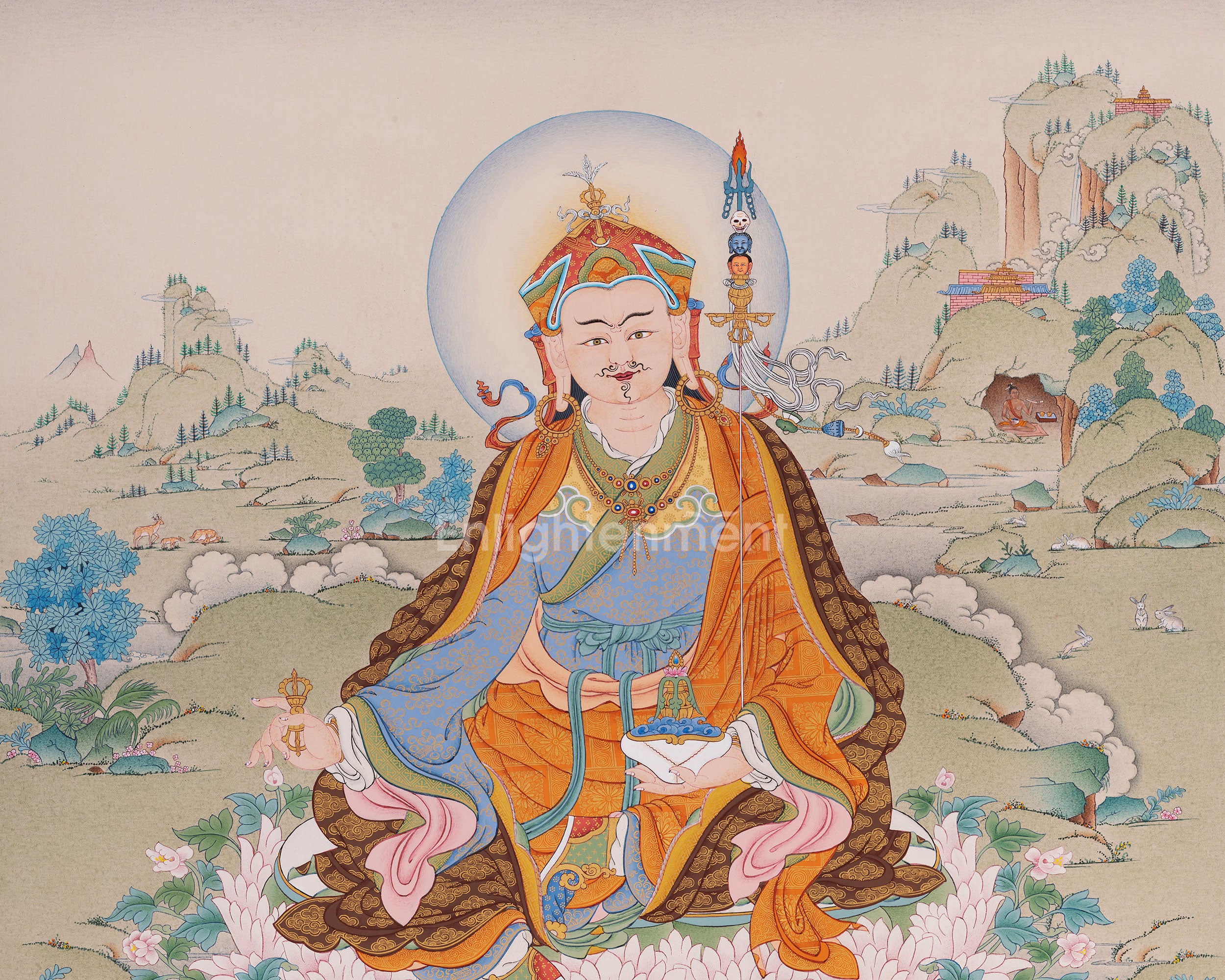 Guru Rinpoche Thangka, Padmasambhava Painting