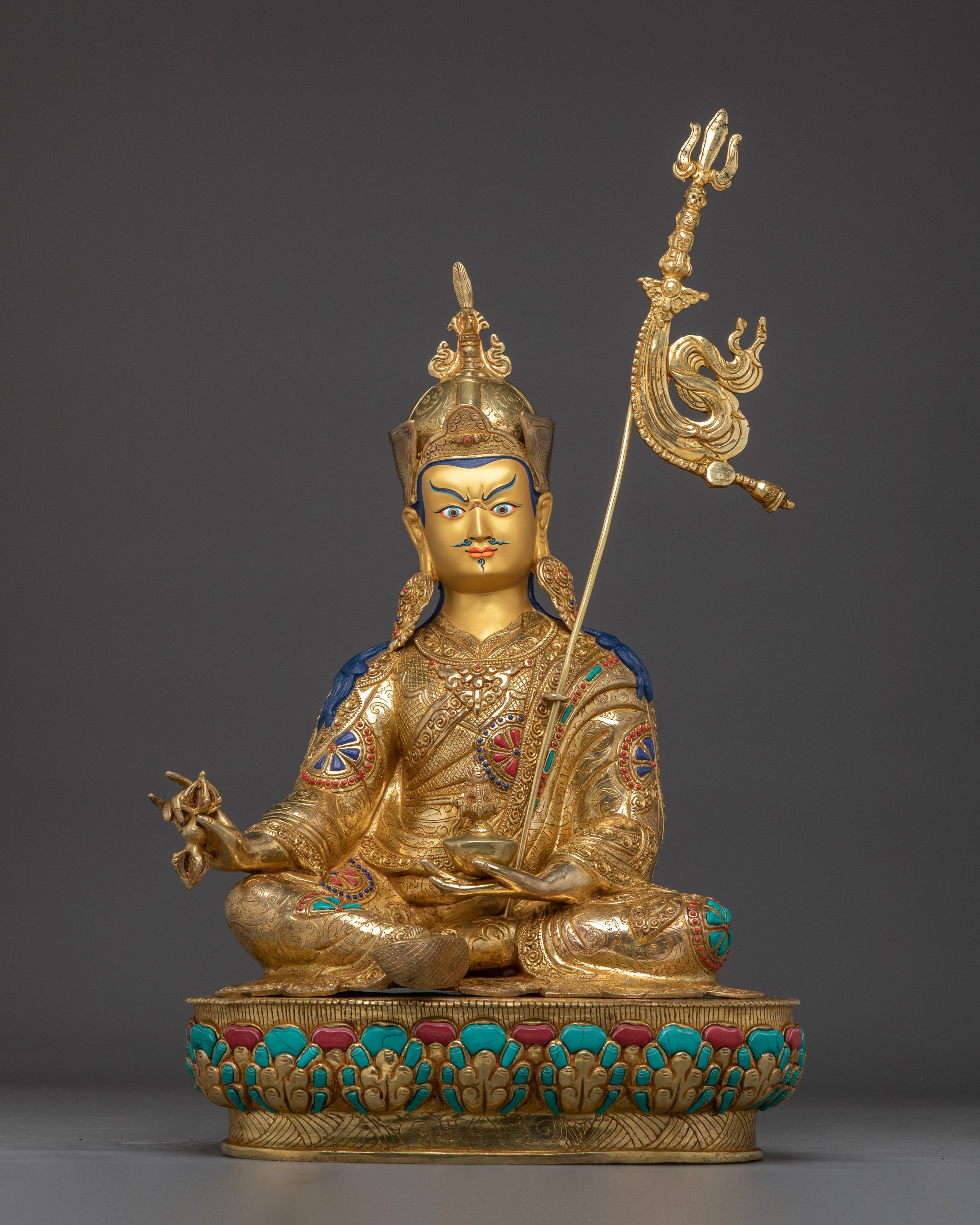 Himalayan Golden Guru Rinpoche Artwork