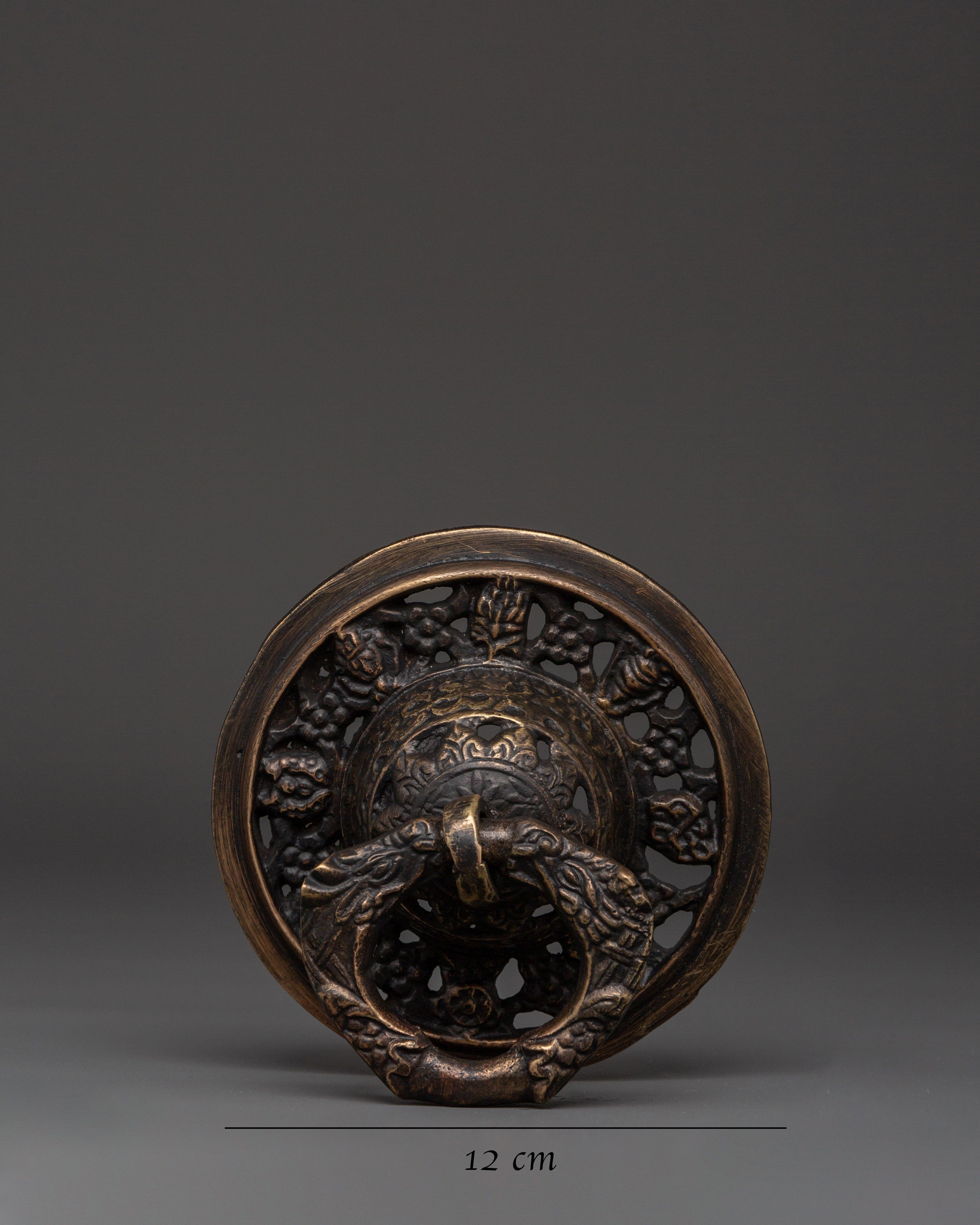 Handcrafted Brass Door Knocker | Traditional Door Accessory