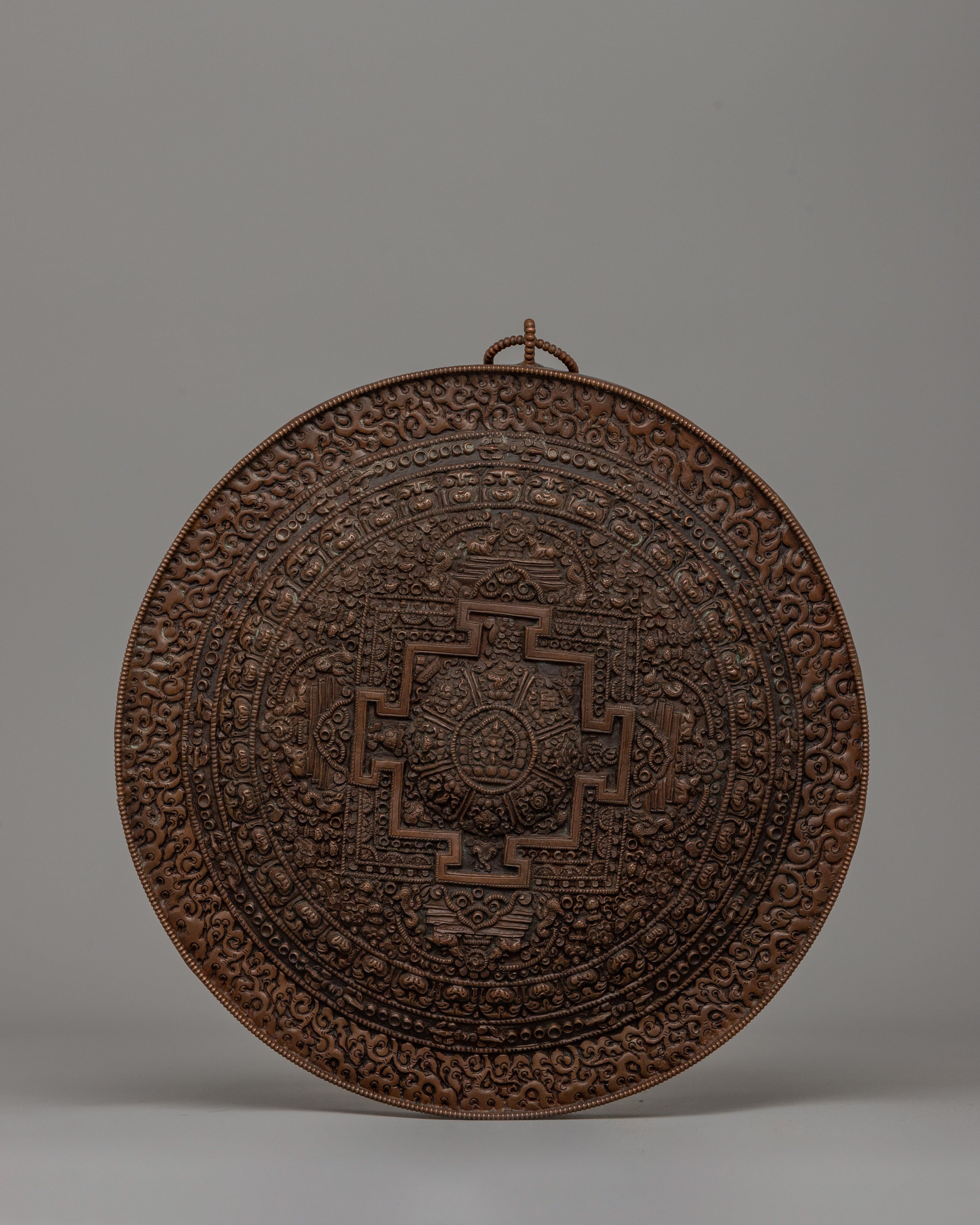 Mandala Metal Thangka