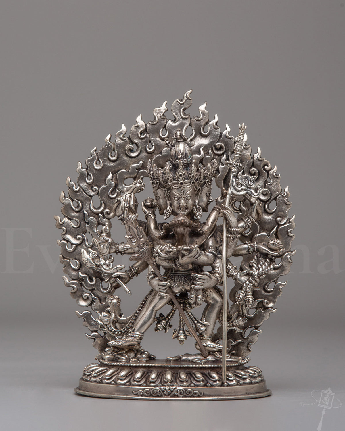 Vajrayana Chakrasamvara With Consort Statue