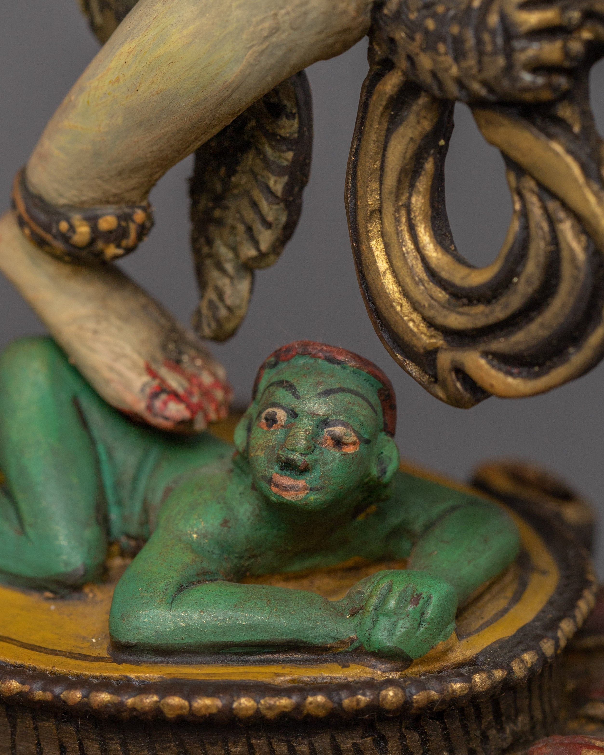 Lion-Headed Dakini, Simha Mukha Statue | Tantric Deity