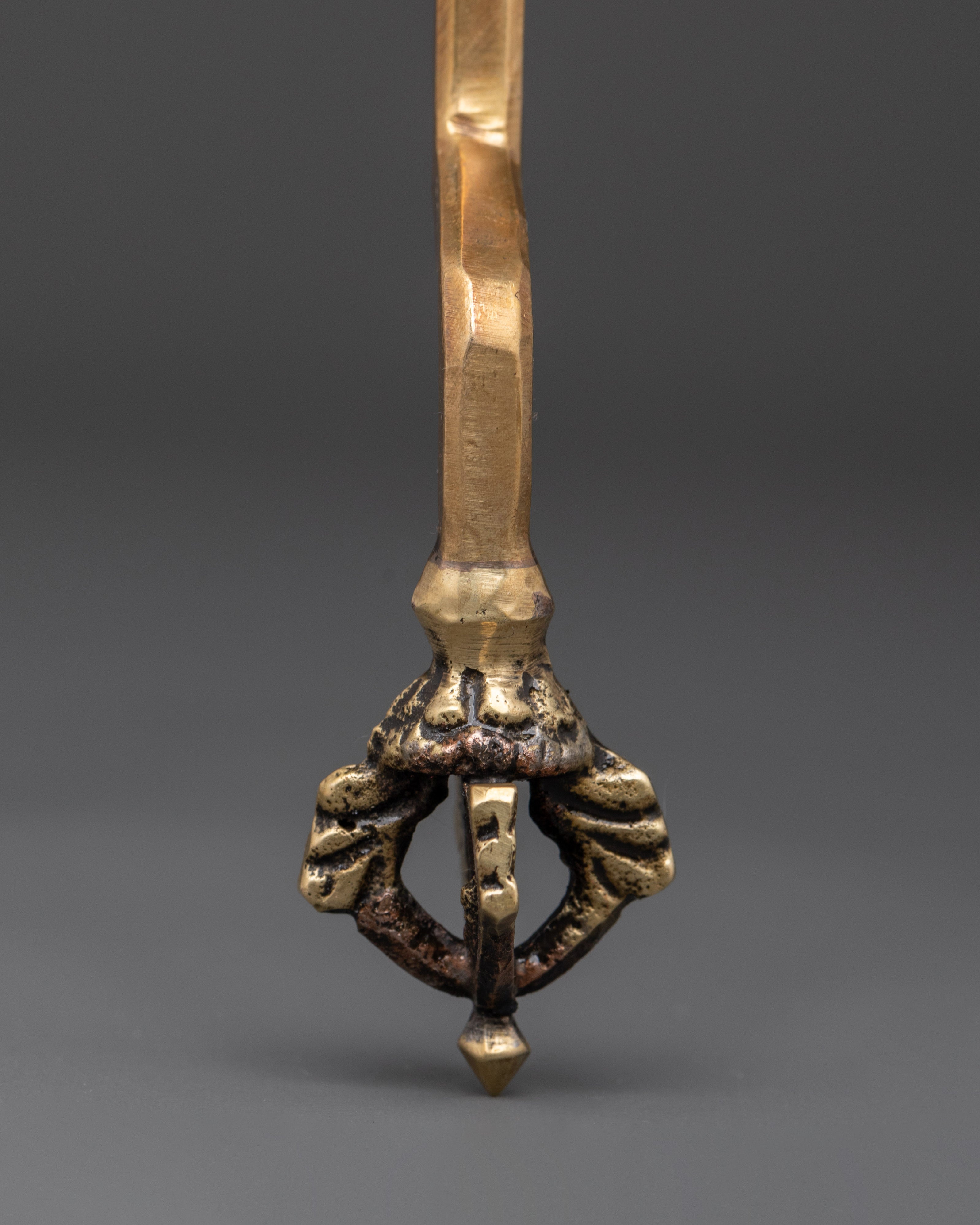 Copper Kapala Stand | Handcrafted Tibetan Ritual Stand