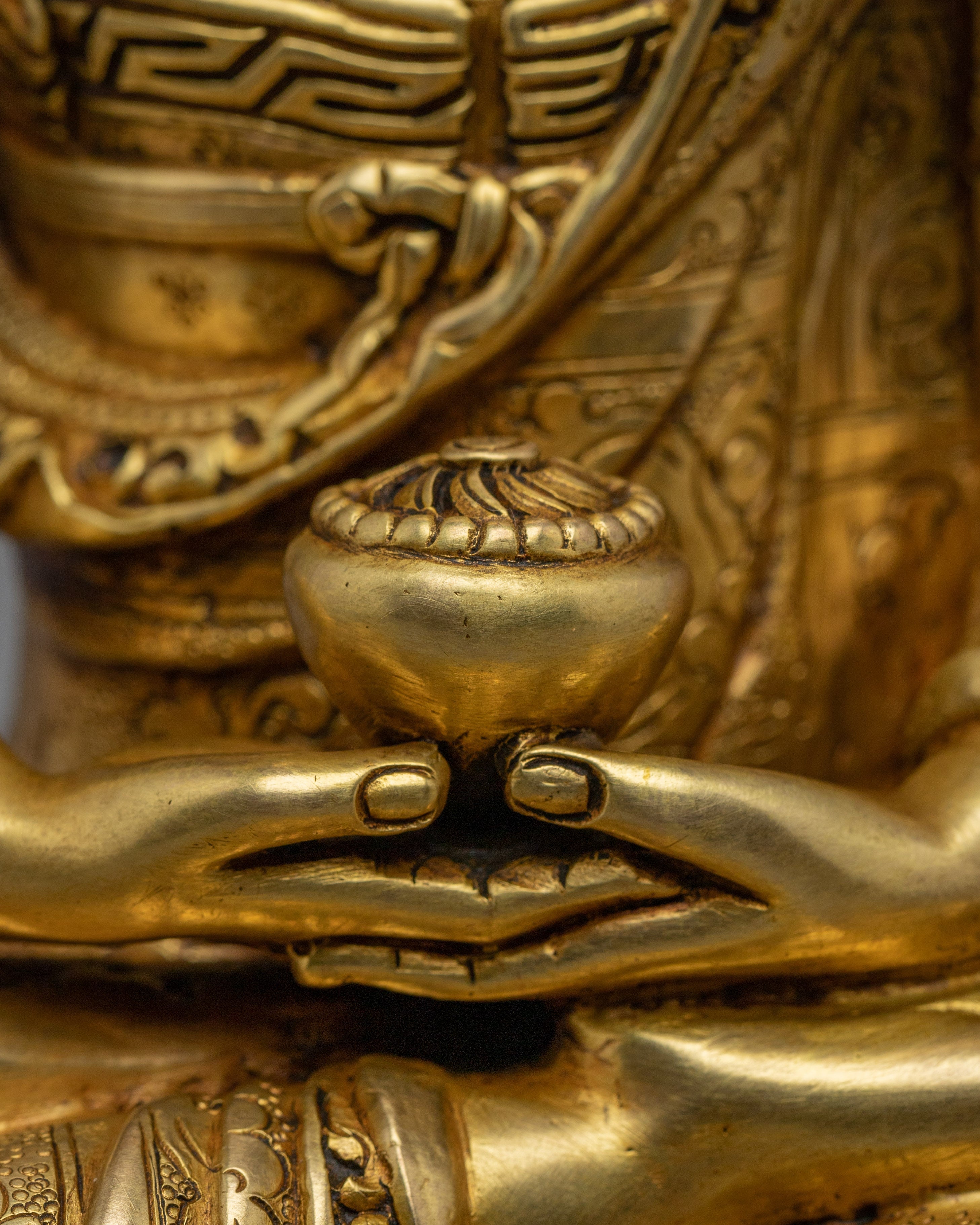 Nepalese Buddha Art of Amitabha Buddha | Pure Land Buddhism