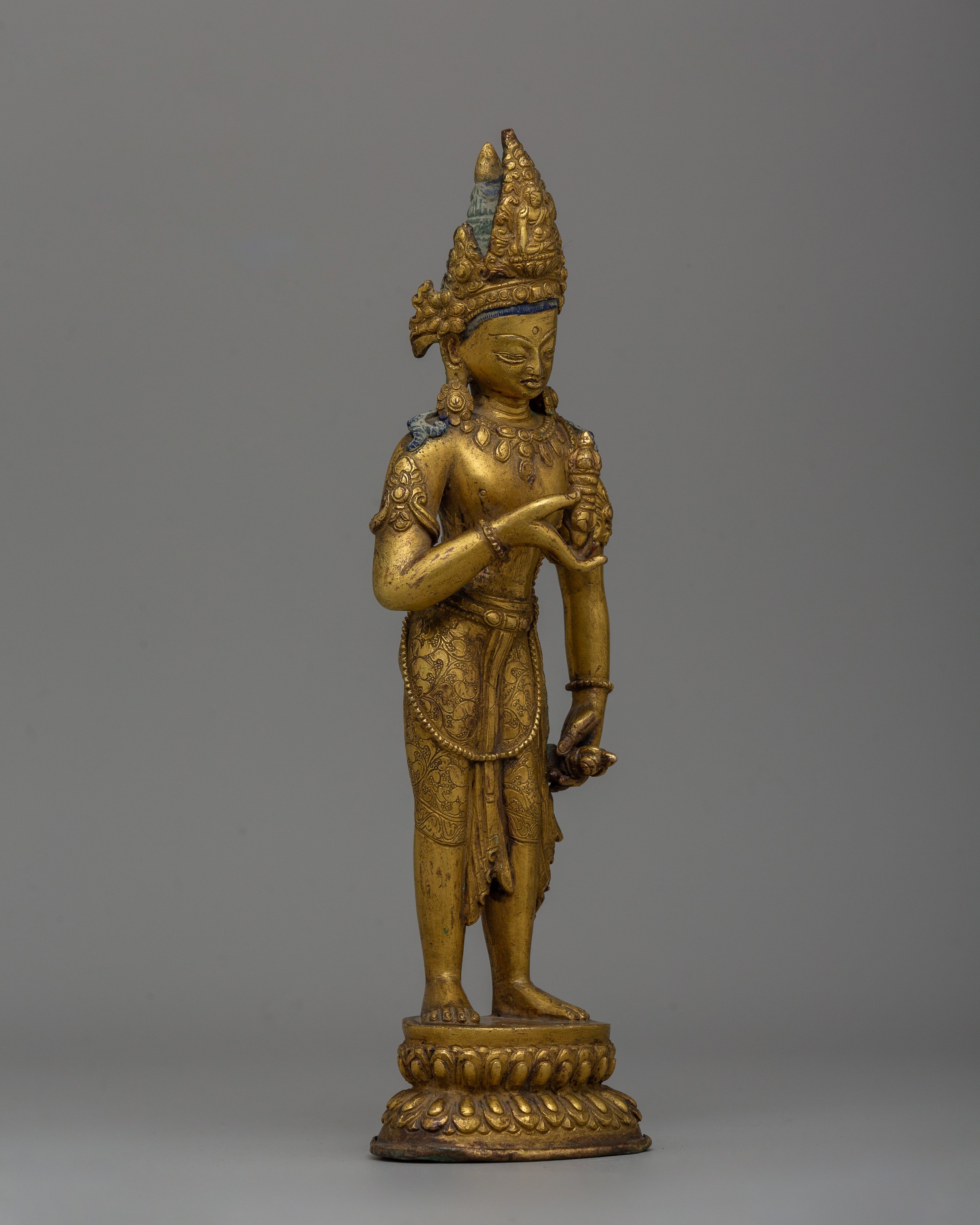 Standing Vajrasattva Statue | Sacred Buddhist Purification Deity