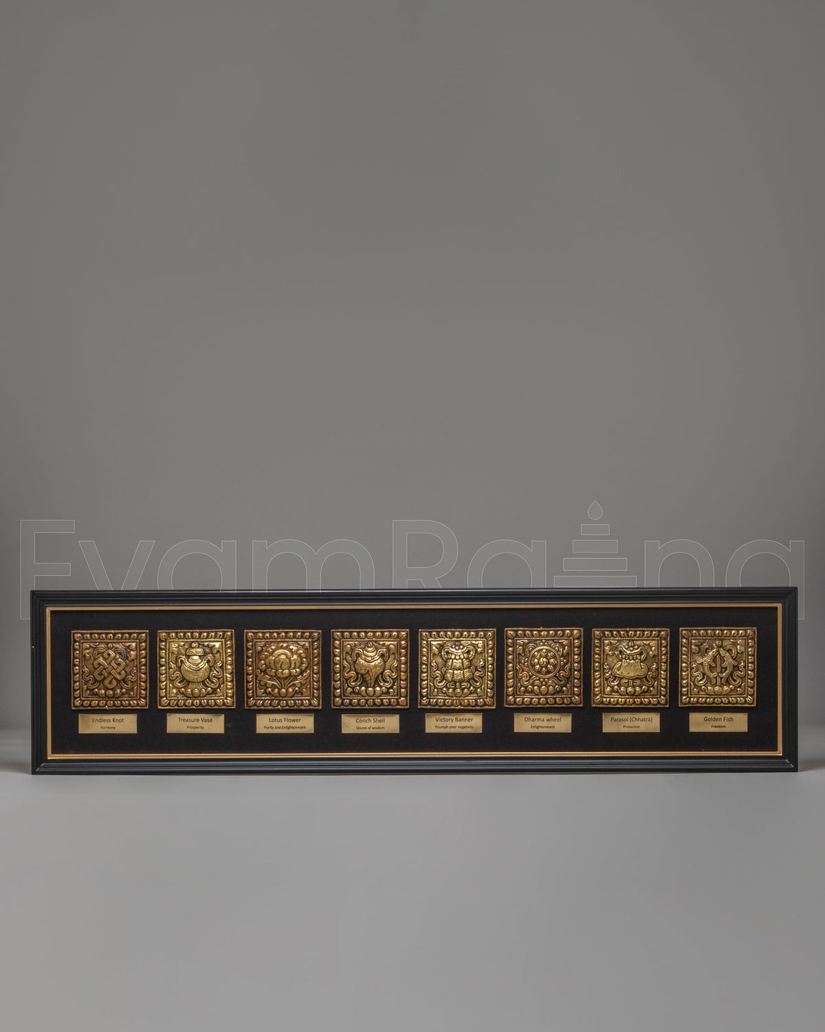 Traditional Spiritual Auspicious Symbol Wall Hanging