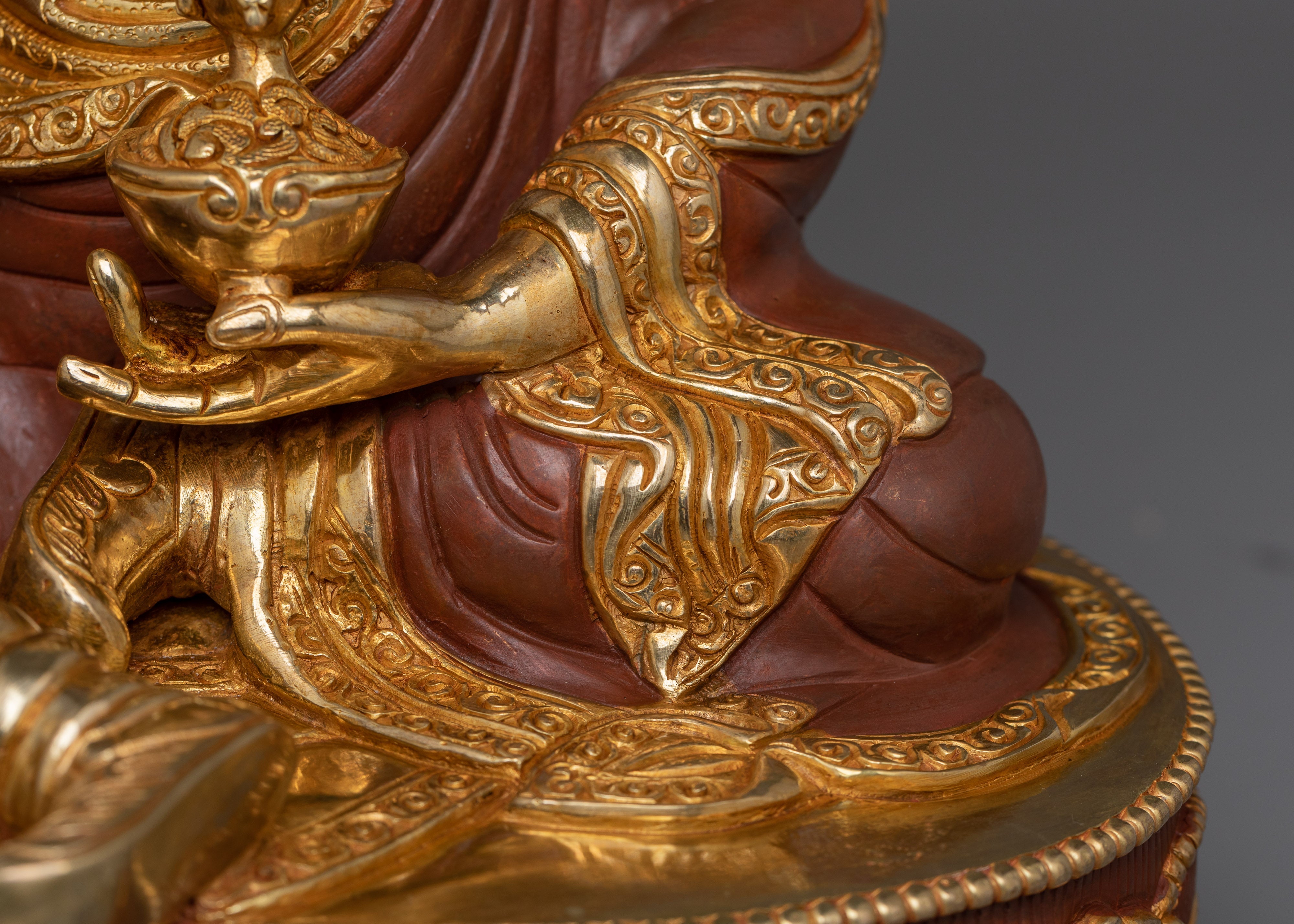 Tantric Master Guru Rinpoche Figurine | Padmasambhava Art