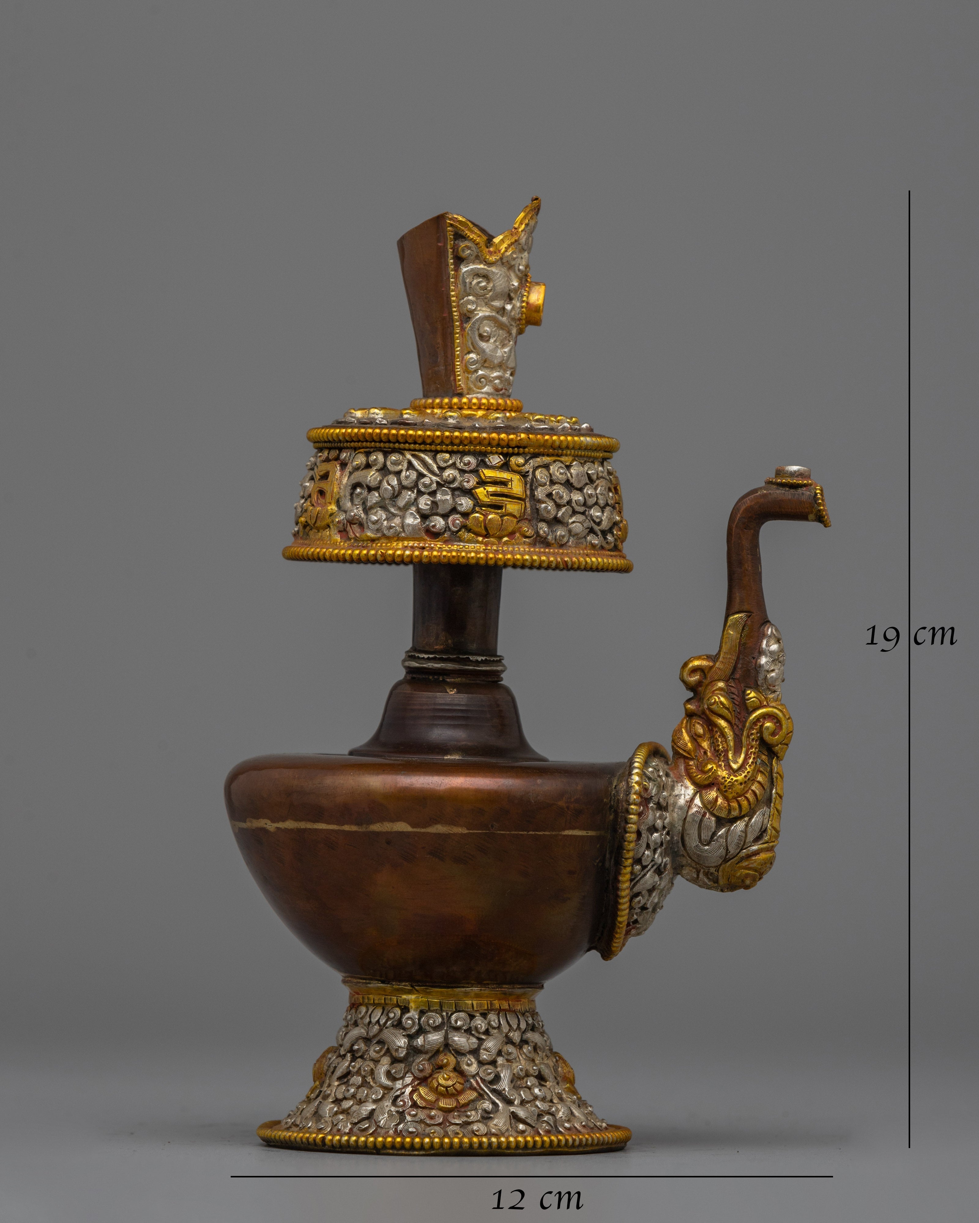Buddhist Ritual Vase Bhumba | Ritual Purification Tool