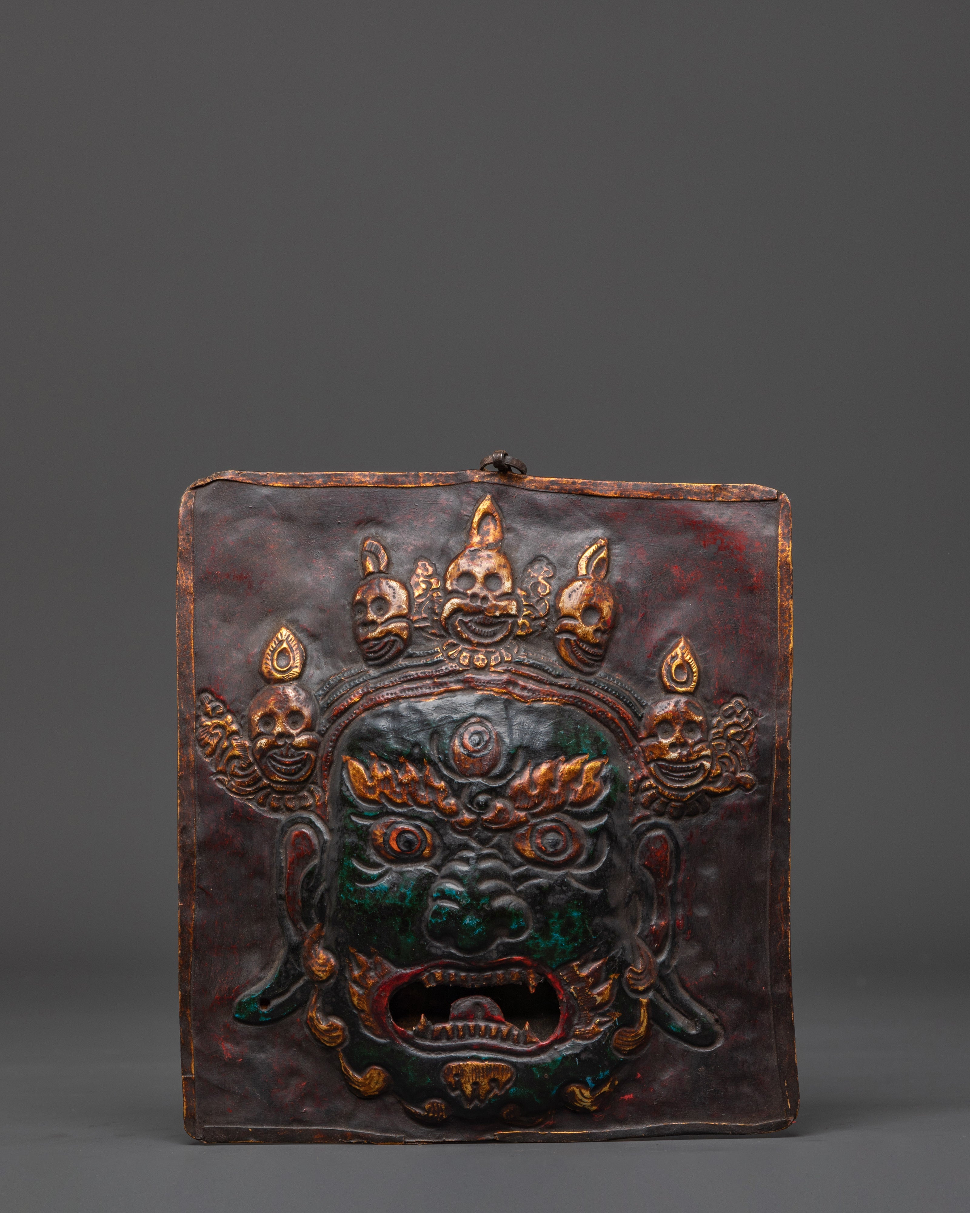 Buddhist Mahakala Wall Hanging Art