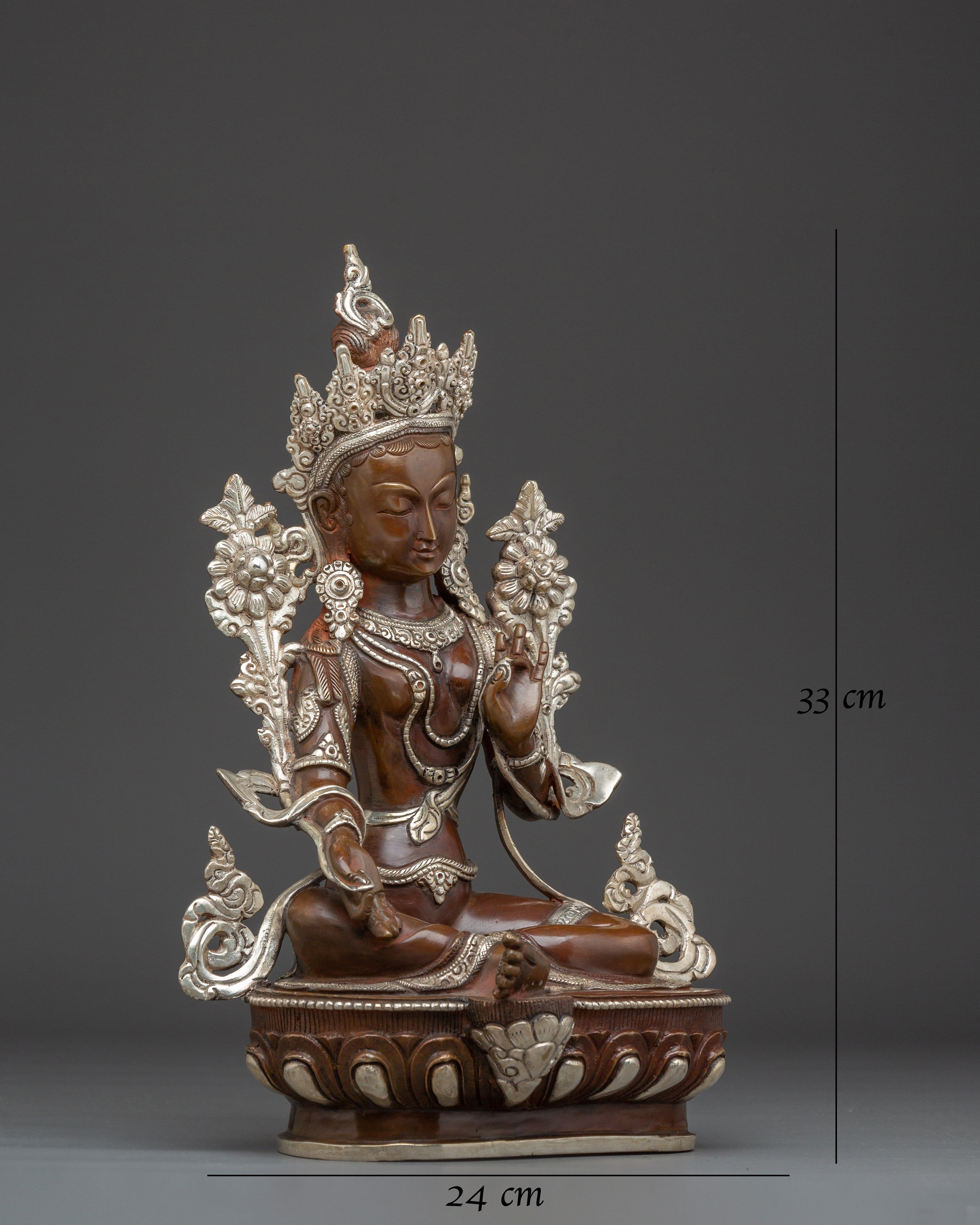 Exquisite Green Tara Artwork