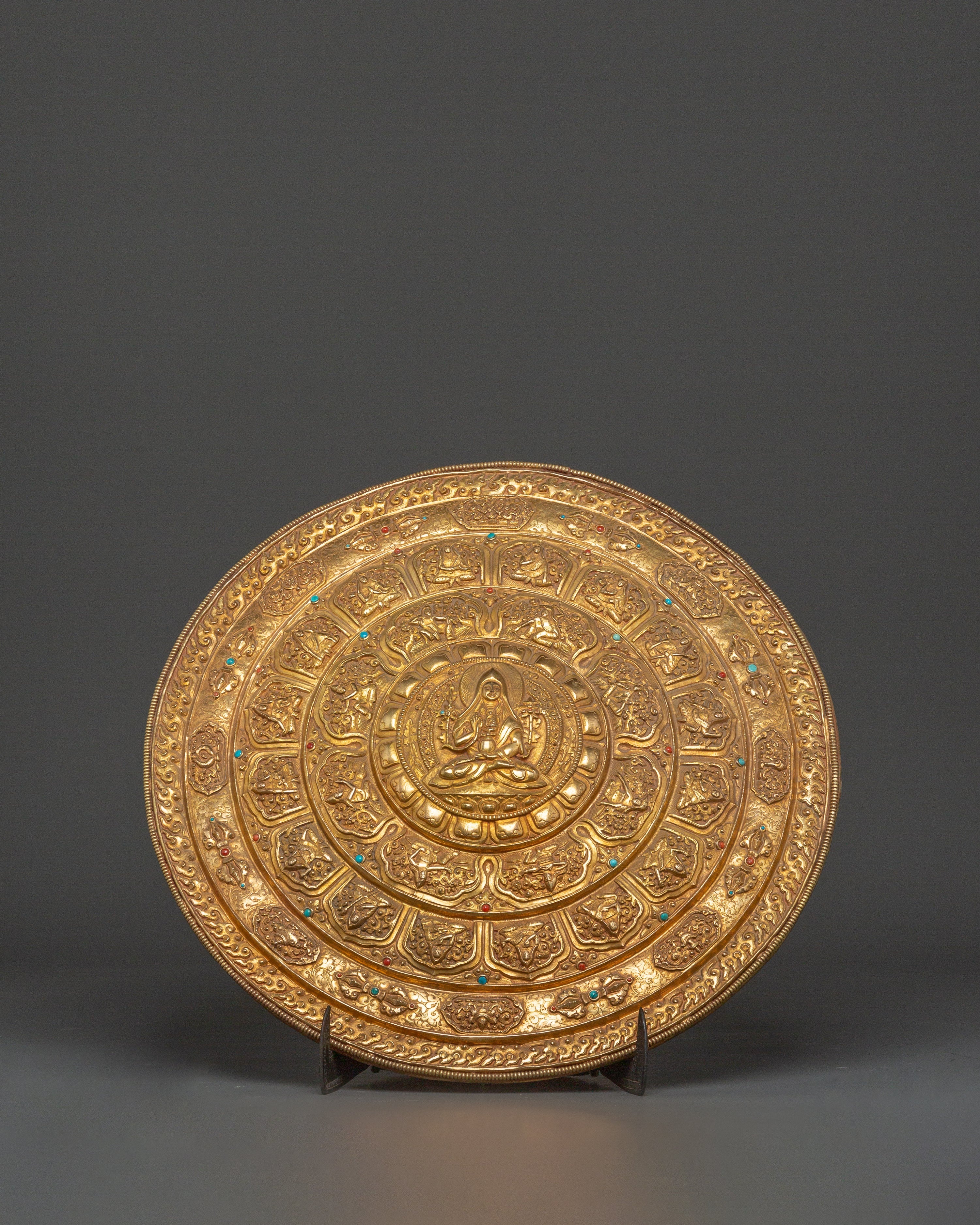 Tsongkhapa Mandala with Stand