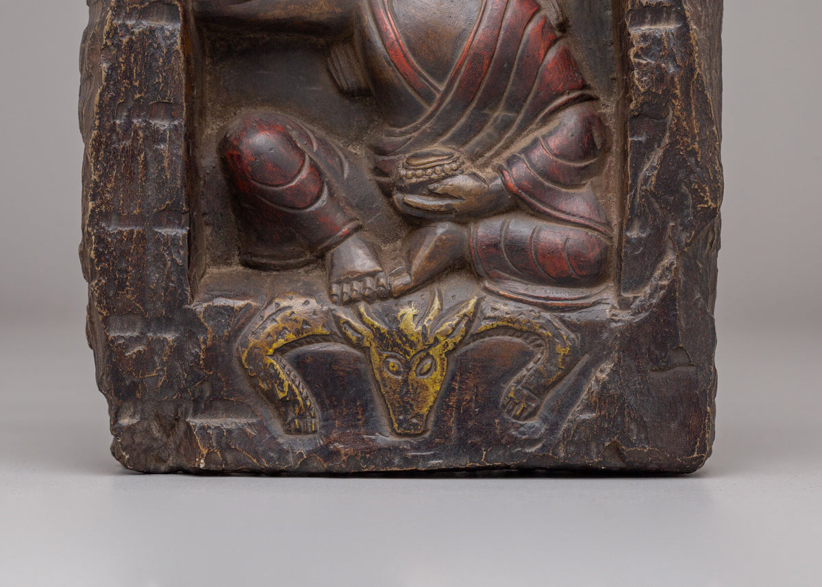 Traditional Milarepa Statue | Tibetan Master of Meditation