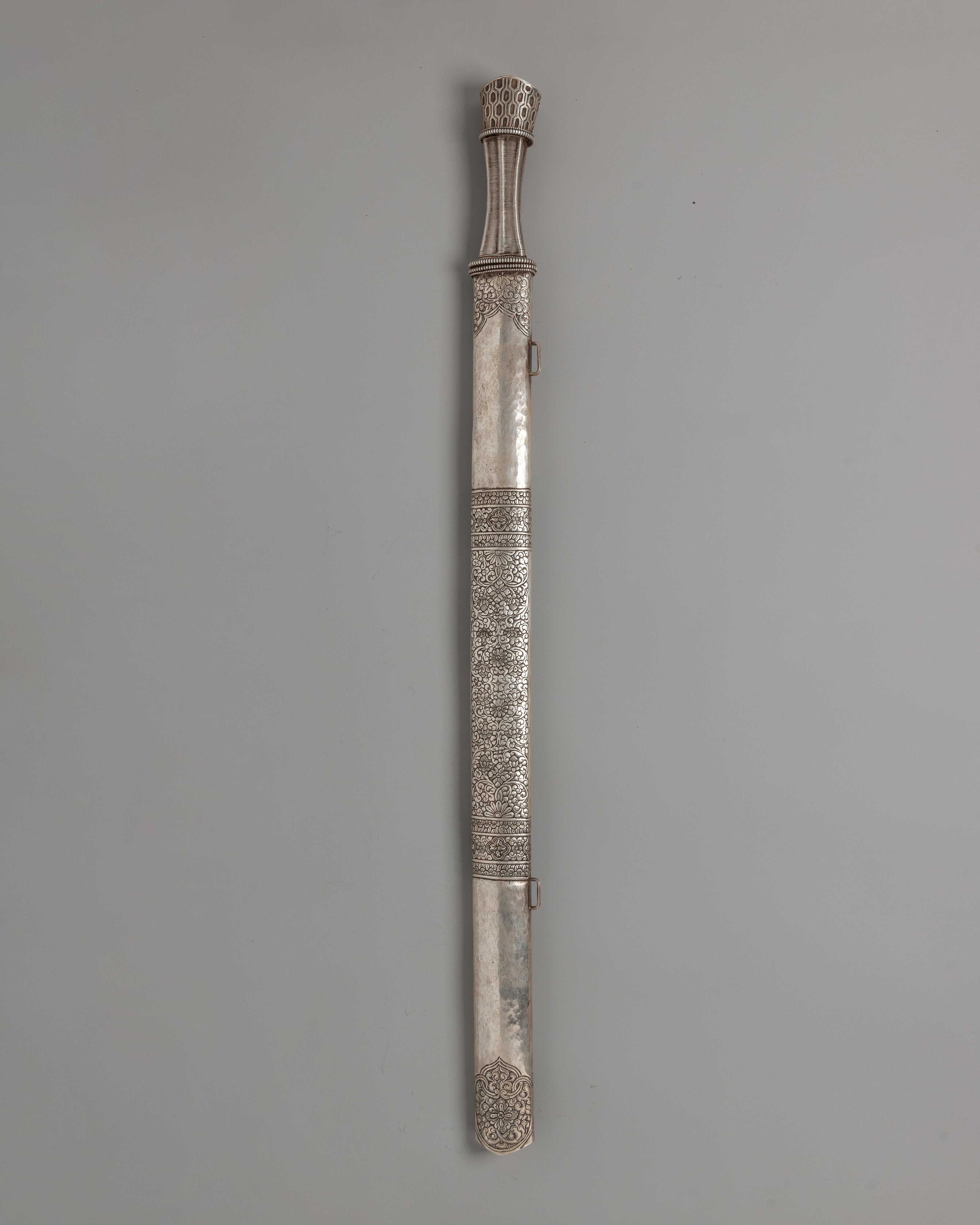 Bhutanese Style Silver Sword