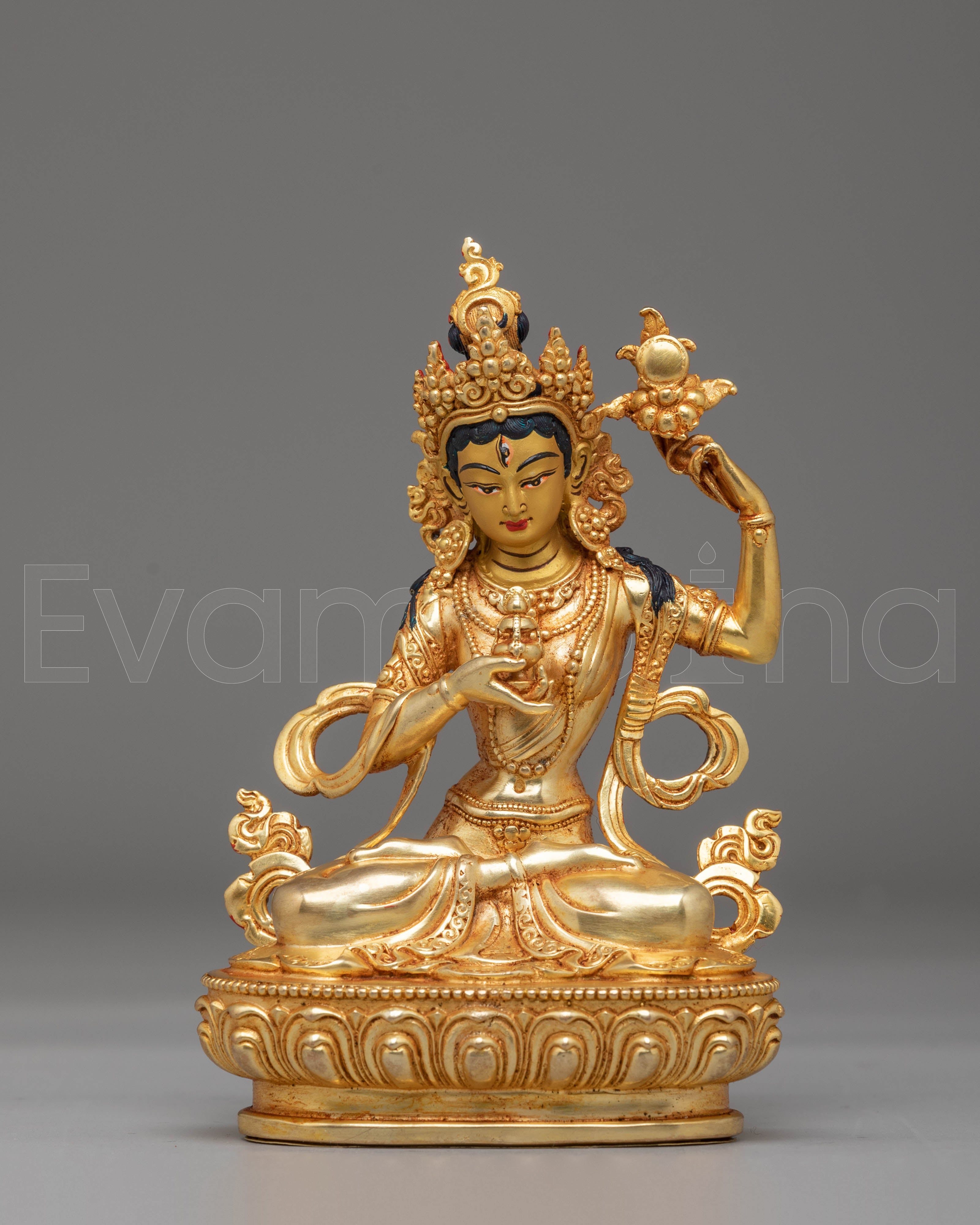 Sacred Chyama Tara Buddhist Statue | Tibetan Goddess for Compassion & Protection