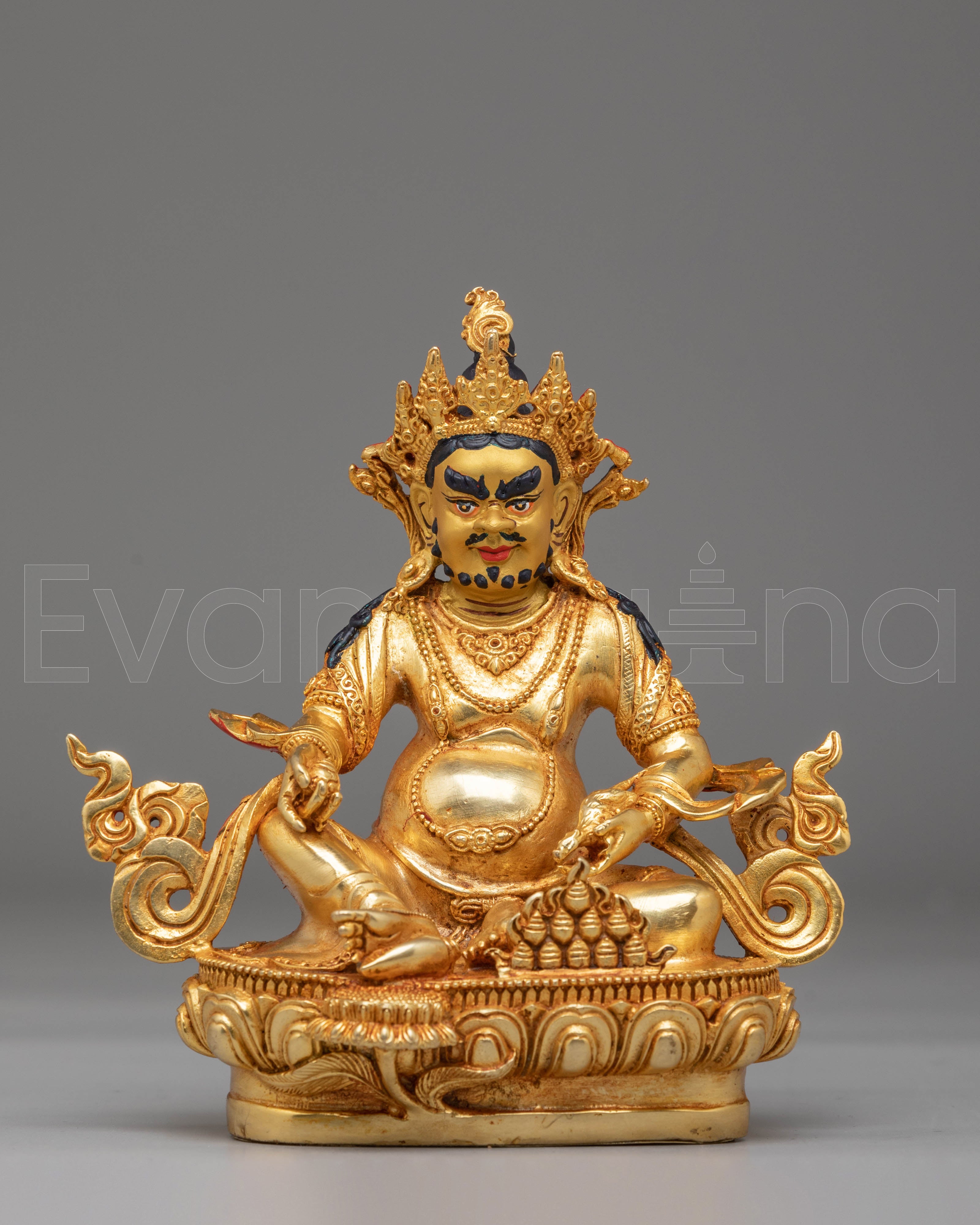 Handmade Dzambhala Statue Of Wealth | A Symbol of Abundance