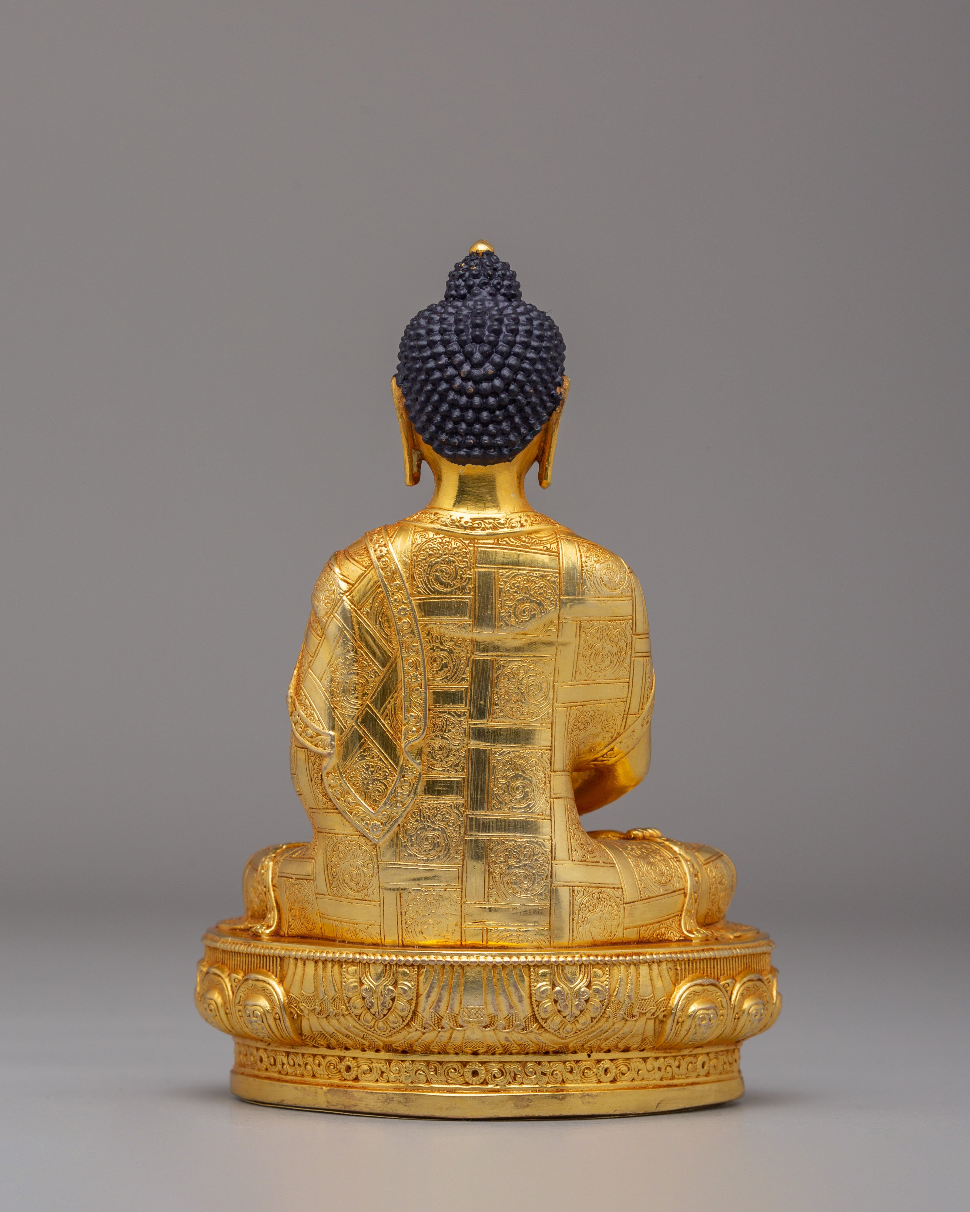 Handmade Amitabha Buddha Buddhist Statue | Sacred Artwork for Meditation