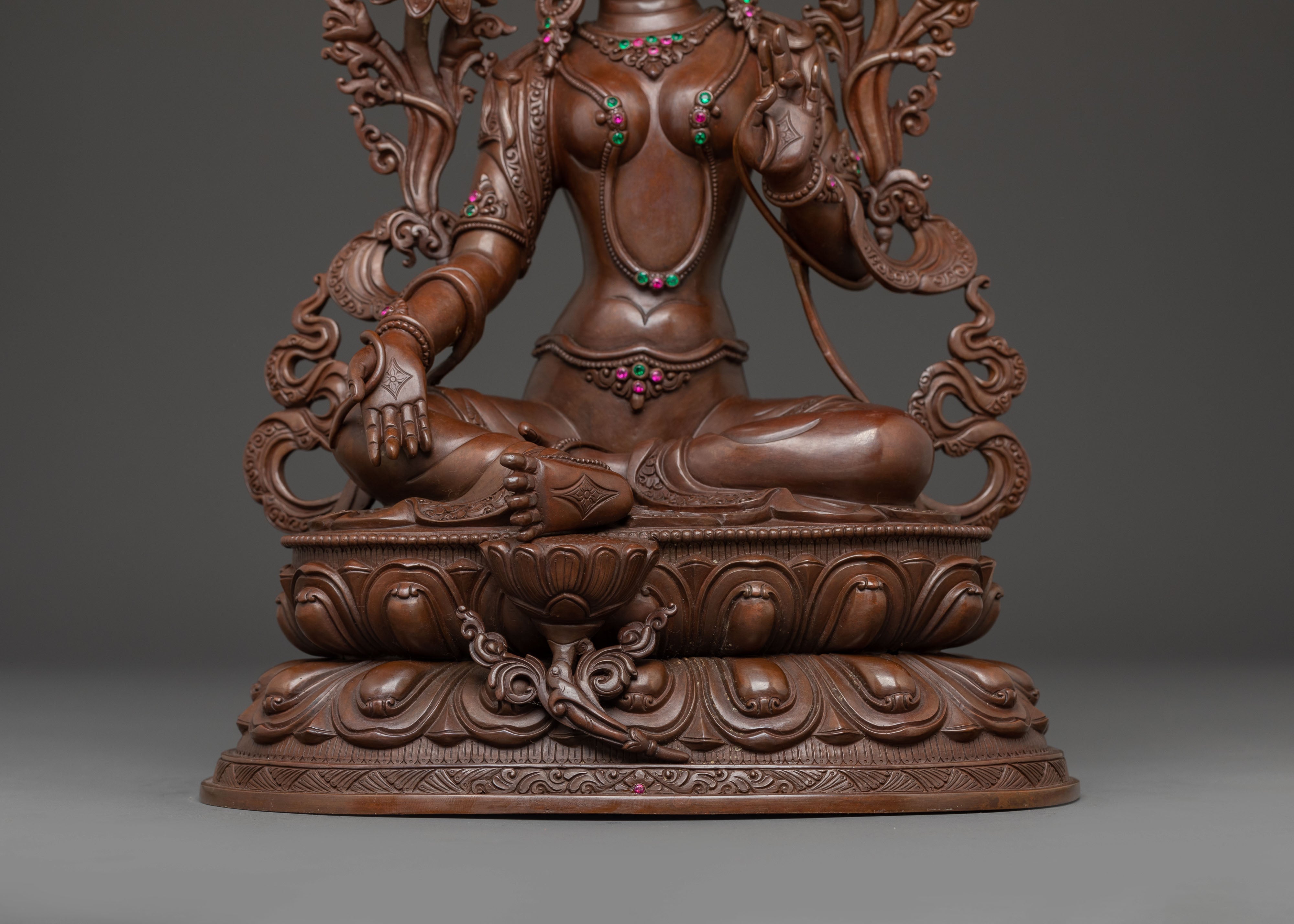 Enlightened Green Tara Statue | Mother of Liberation